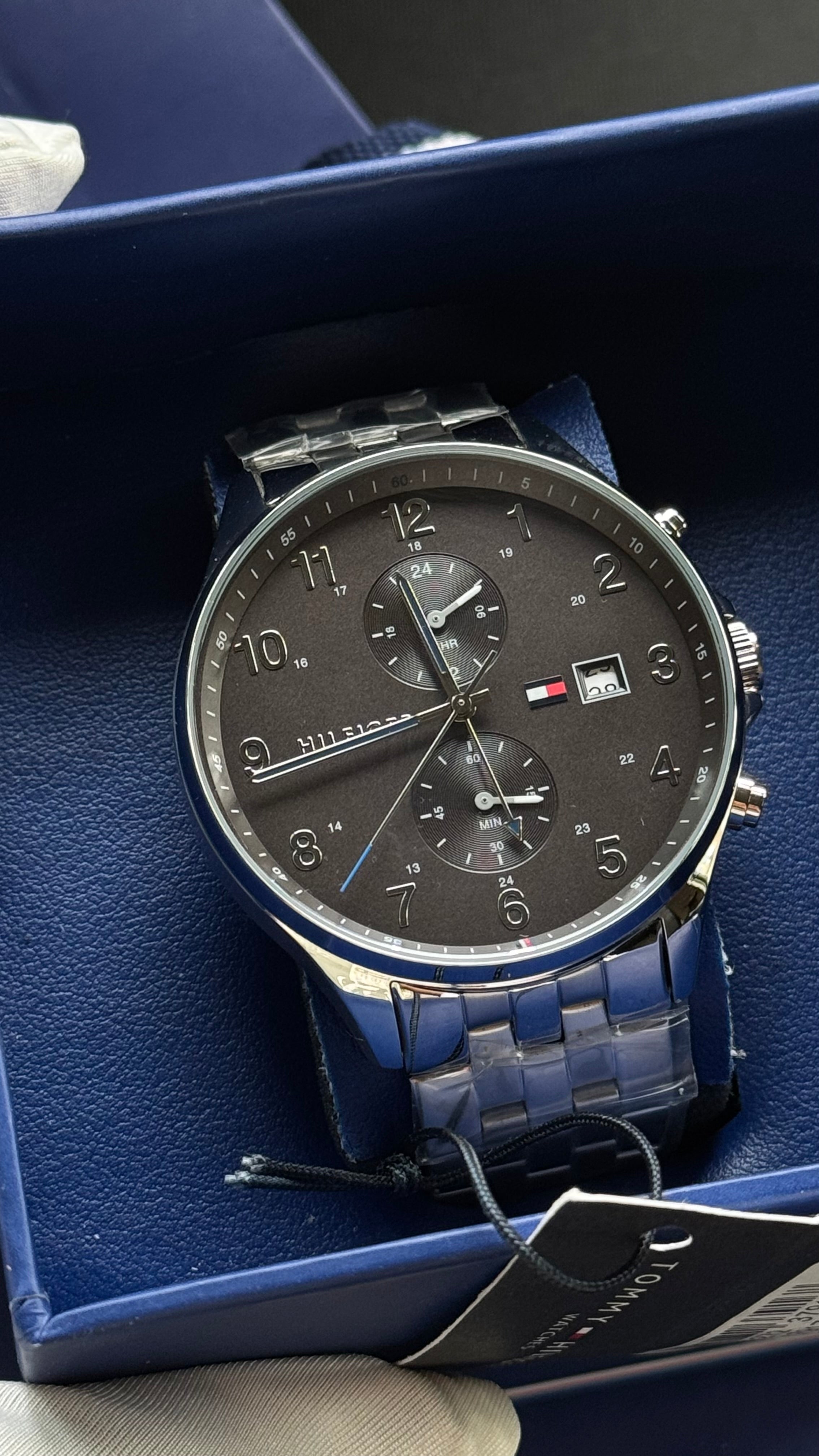 Tommy Hilfiger 1791707 Grey dial original Men’s Watch