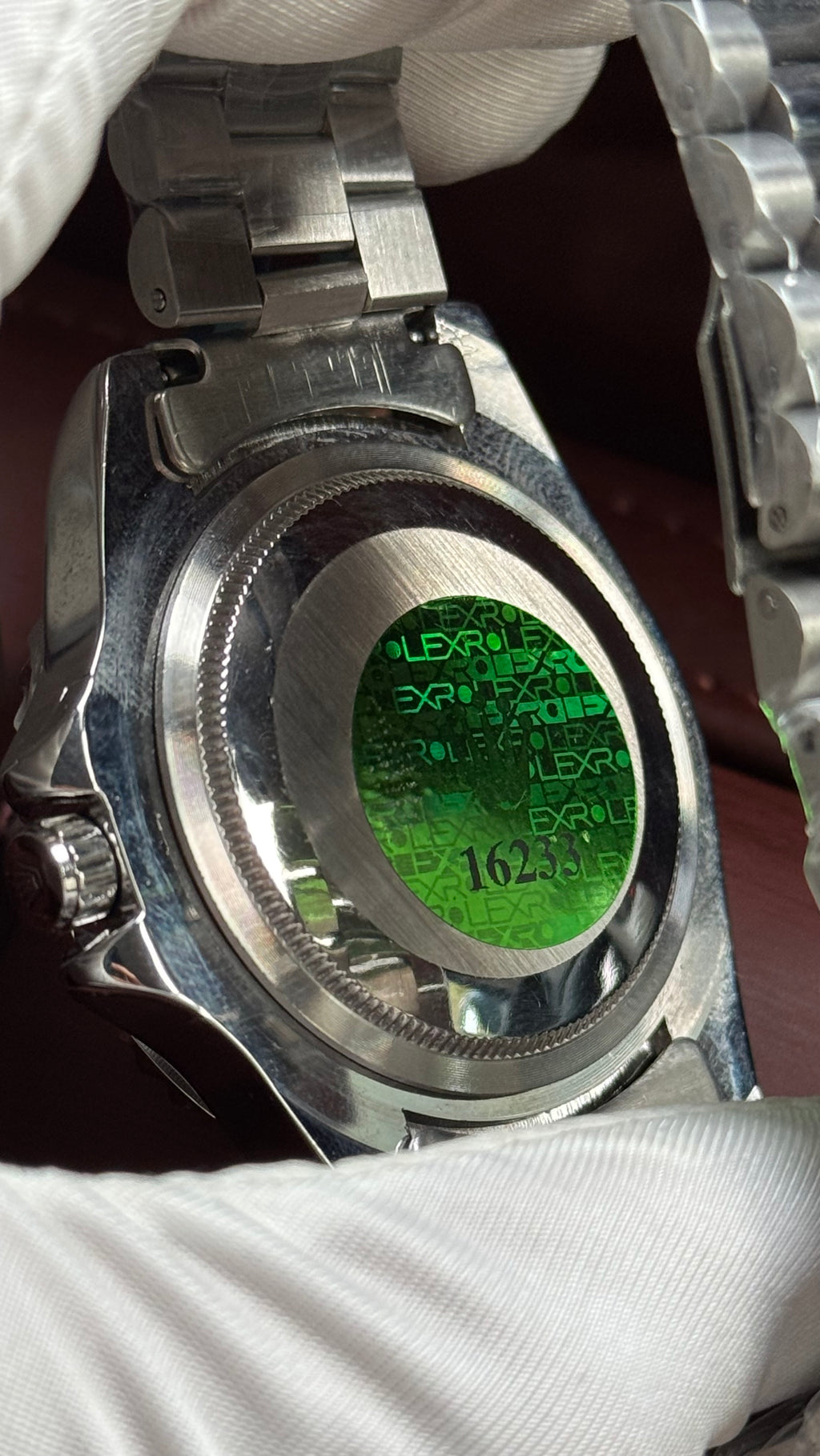 Rolex Submariner Style Watch – Black & Green Dial