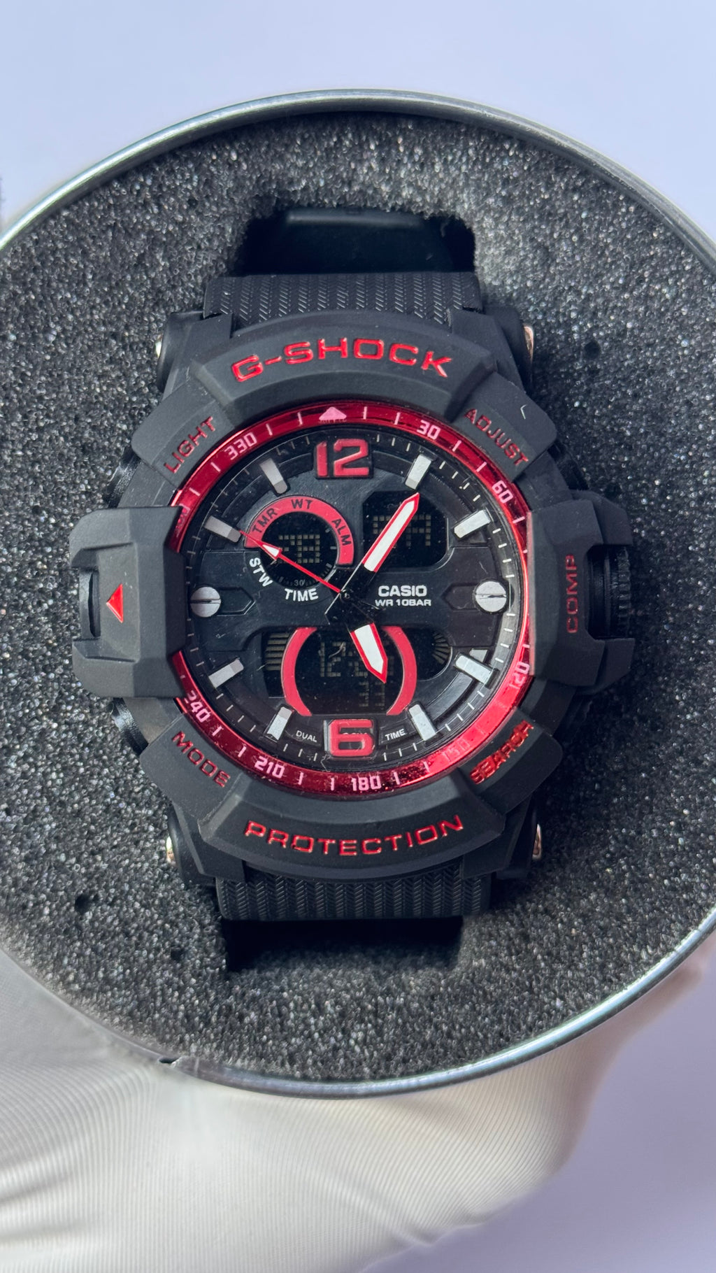 Casio G-Shock Black Red Watch