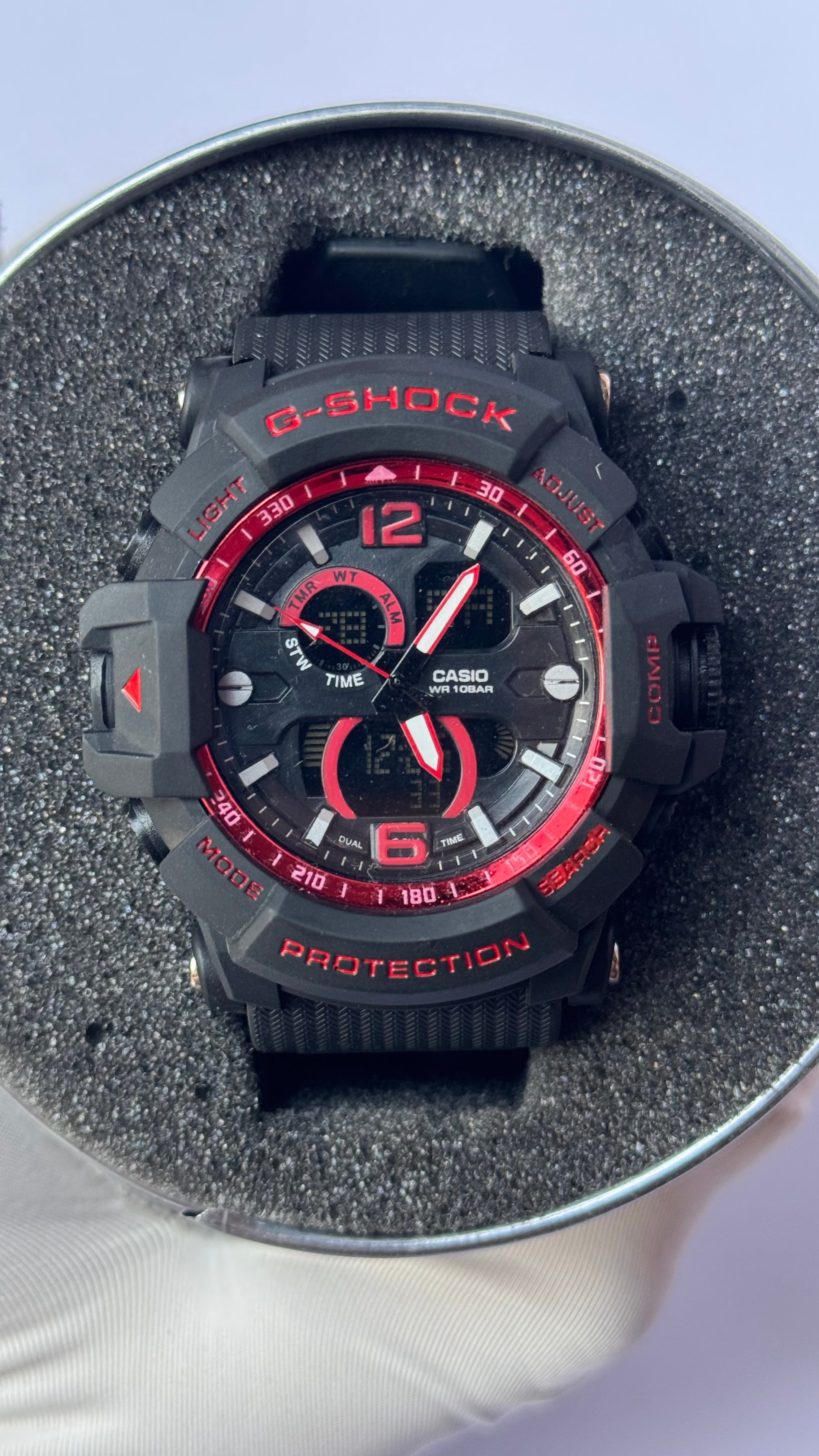 Casio G-Shock Black Red Watch