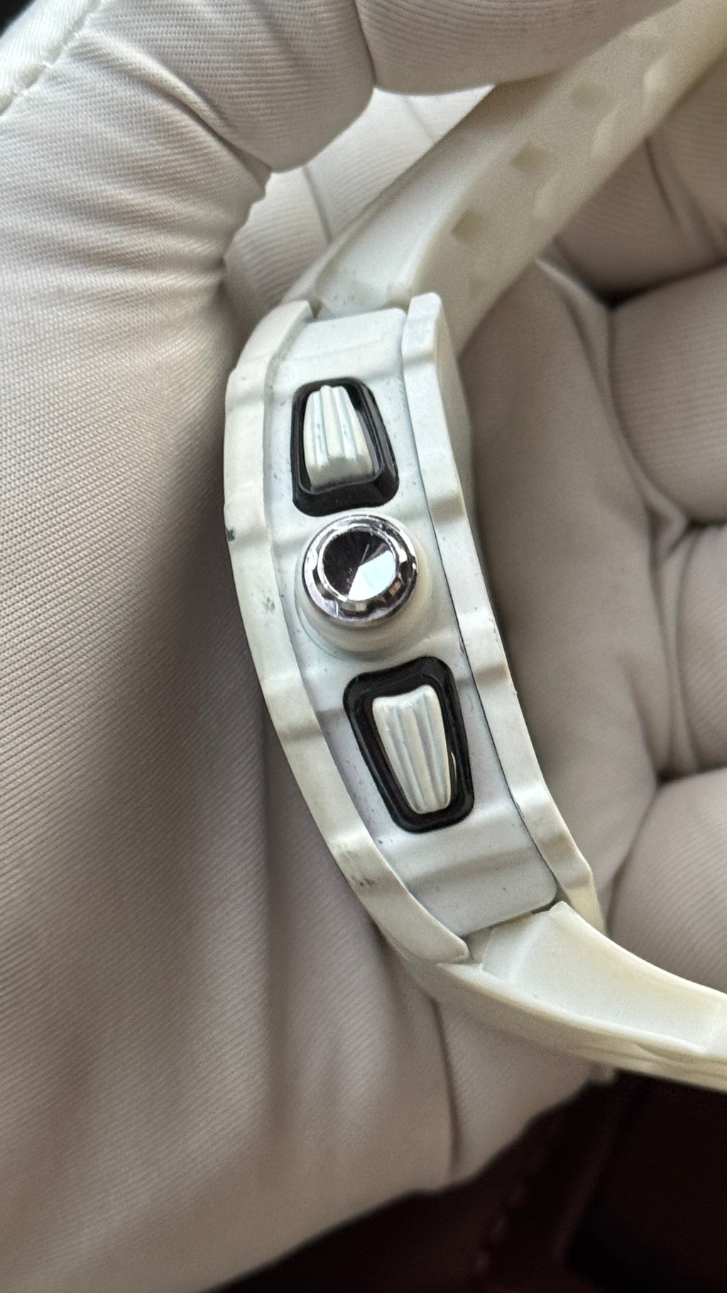 Richard Mille White & Black Rubber Watch