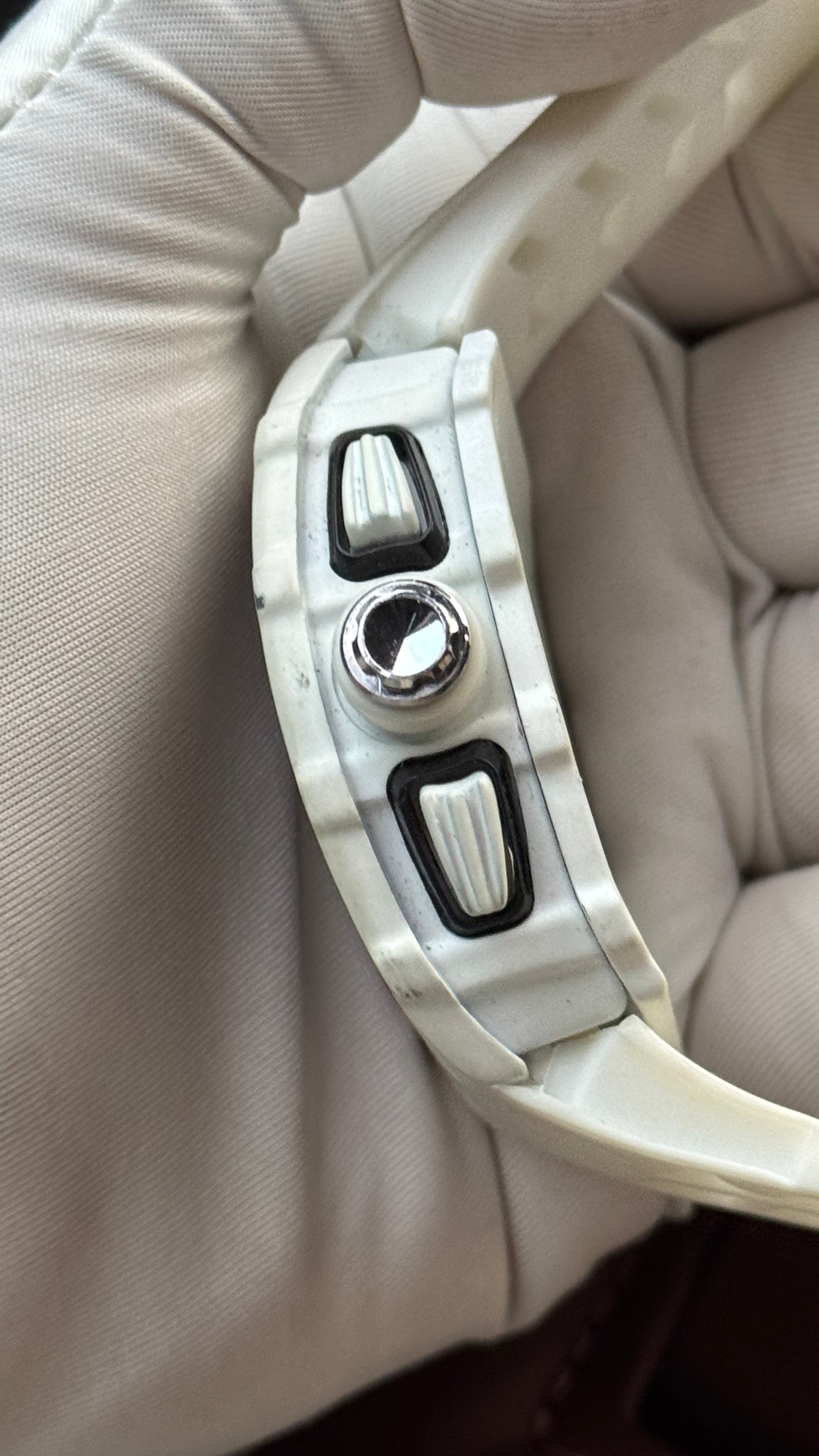 Richard Mille White & Black Rubber Watch