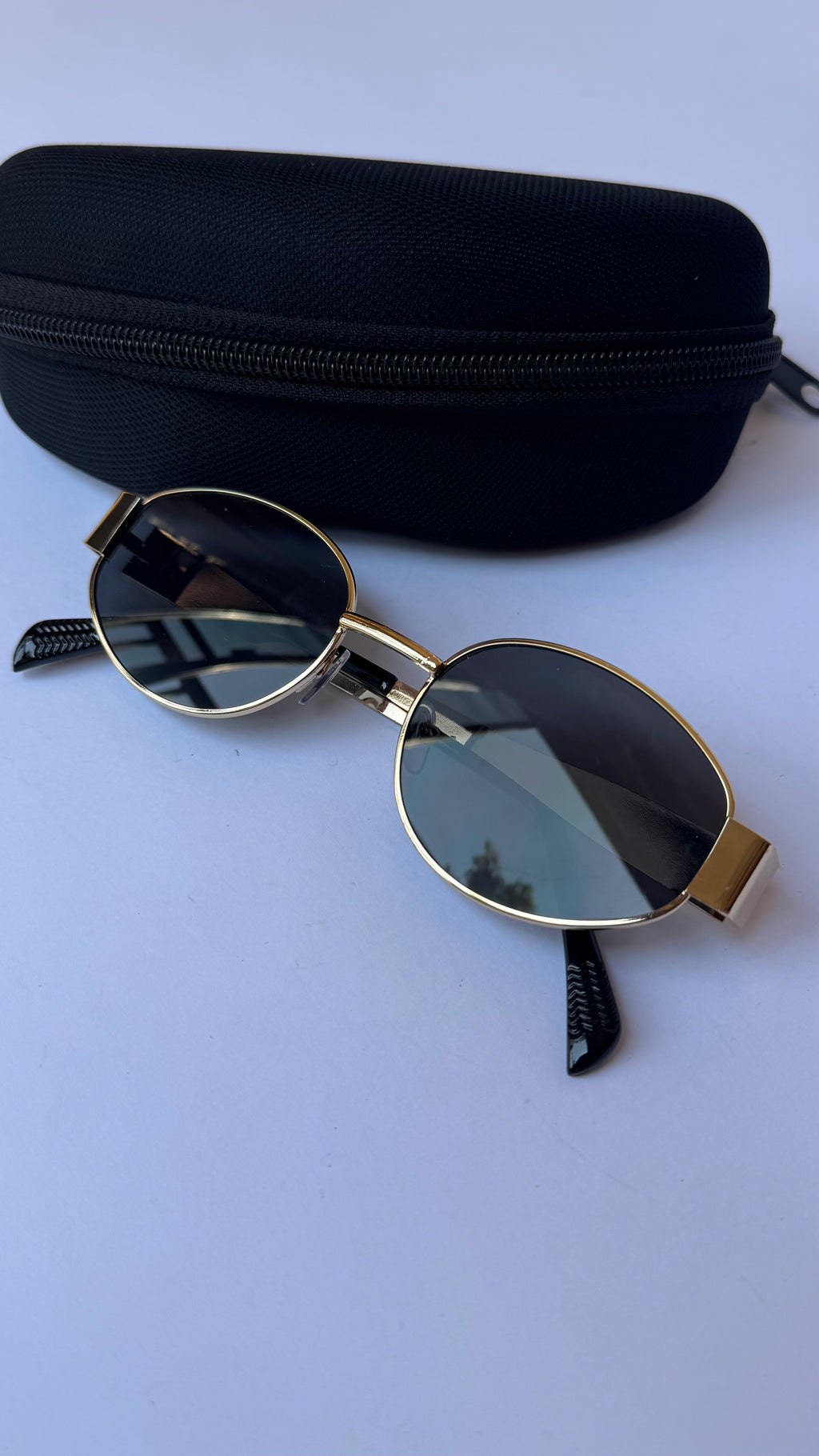 Vintage Oval Sunglasses