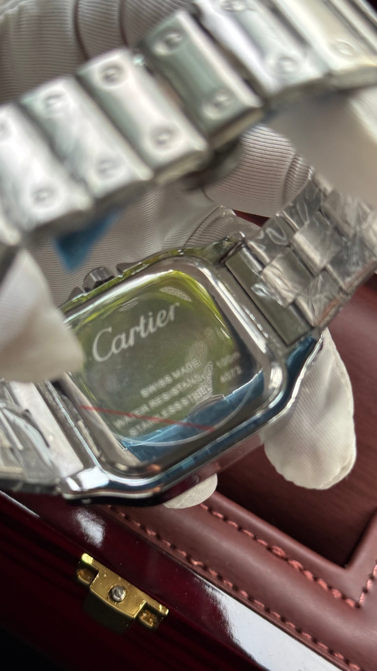 Cartier Santos Metal