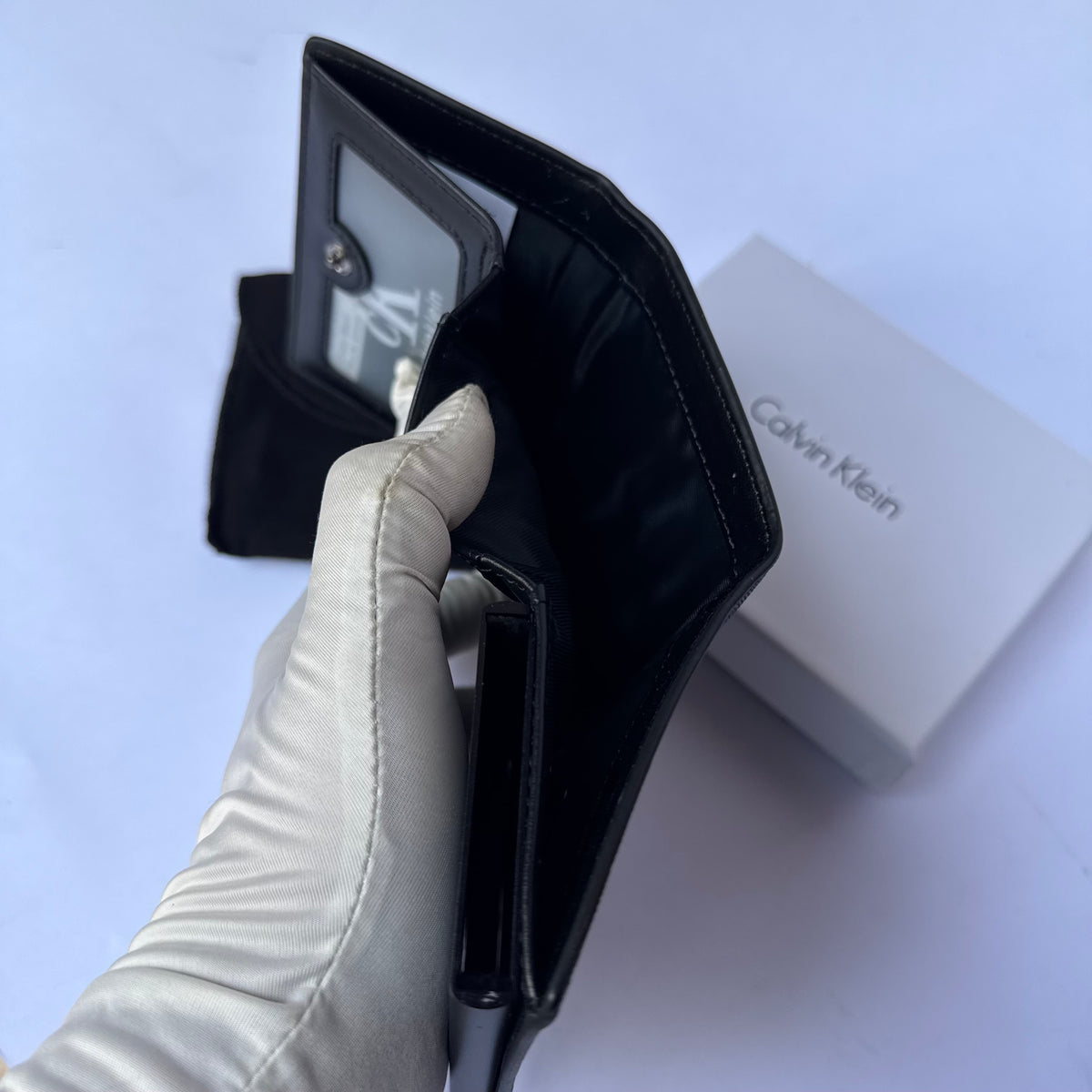 CalvinKlein Automatic Trifold Wallet
