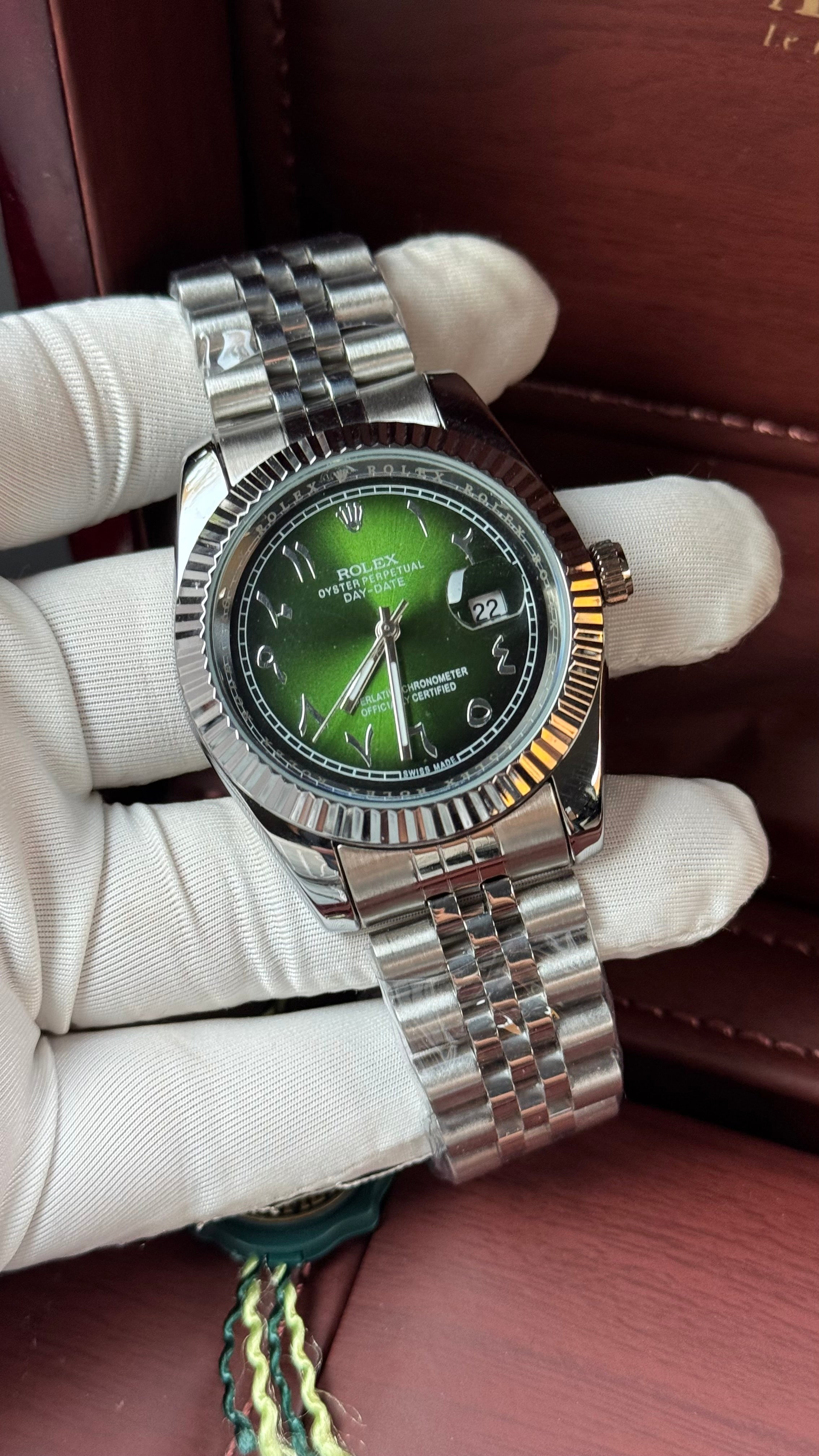 Rolex Datejust Arabic Edition Semi-Automatic Watch – Multiple Colors