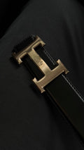 Hermes Casual Double Face Belt – Black & Brown