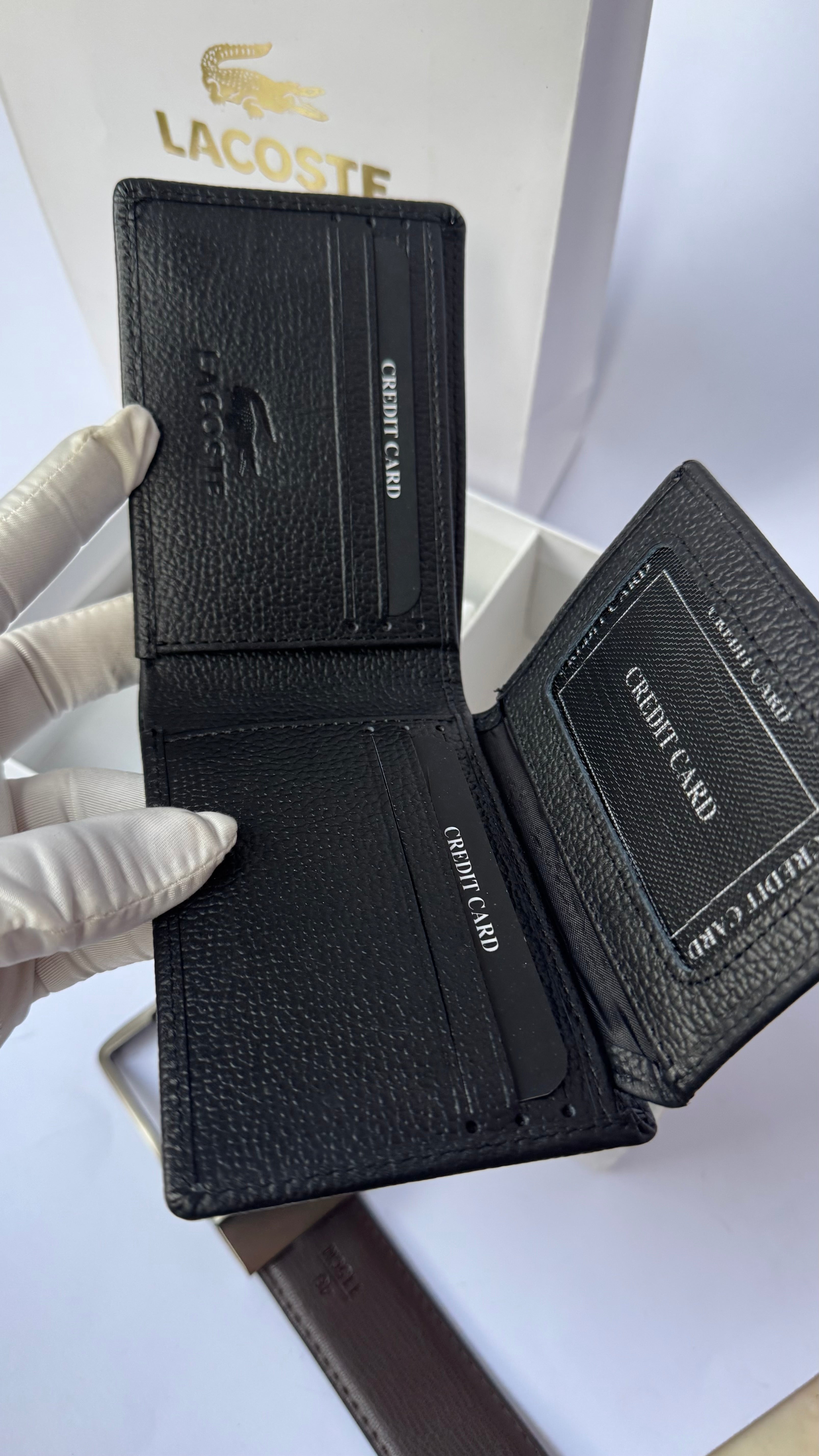Lacoste Genuine Leather Wallet
