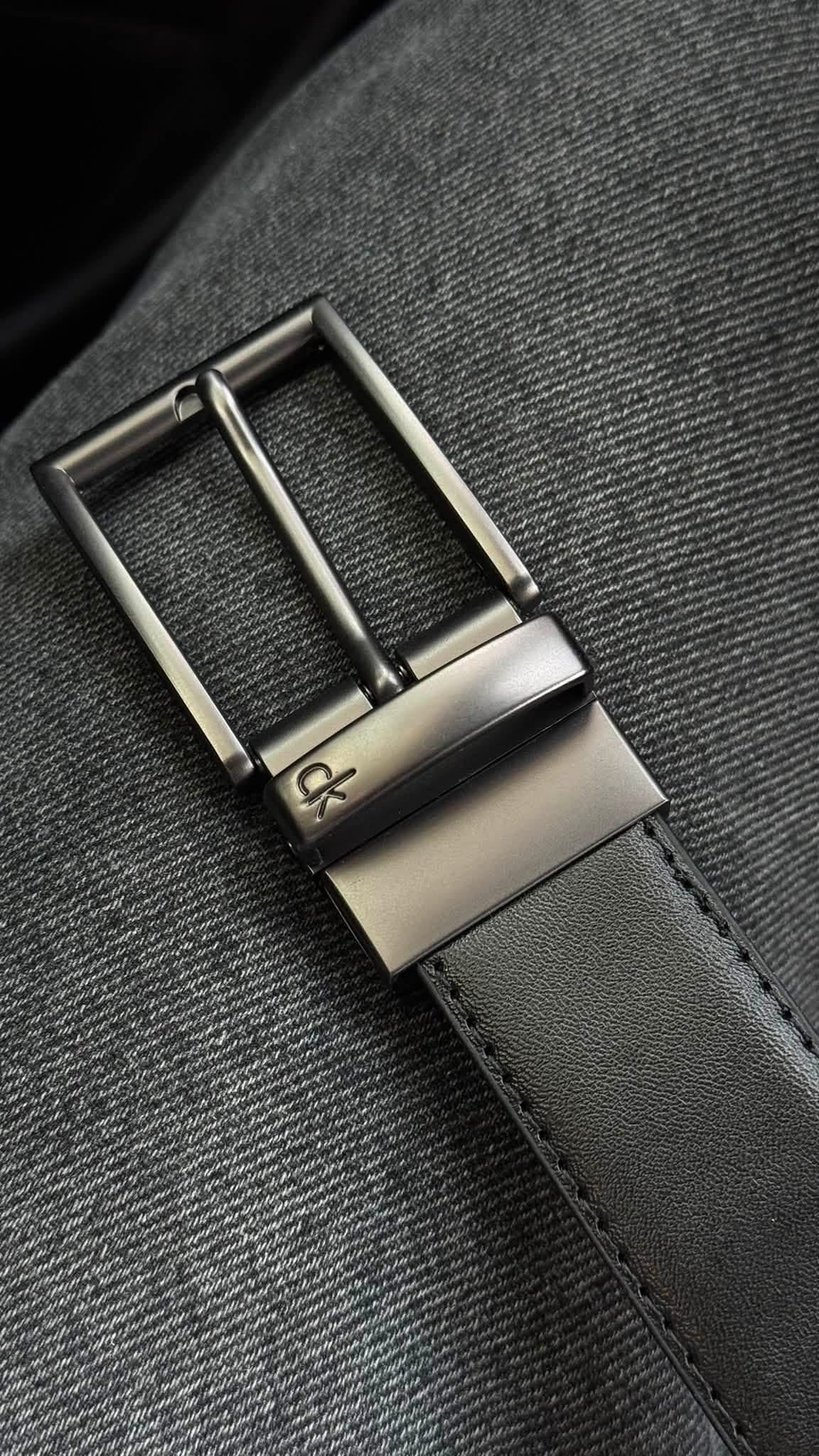 CalvinKlein Classic Double Face Belt – Black & Brown