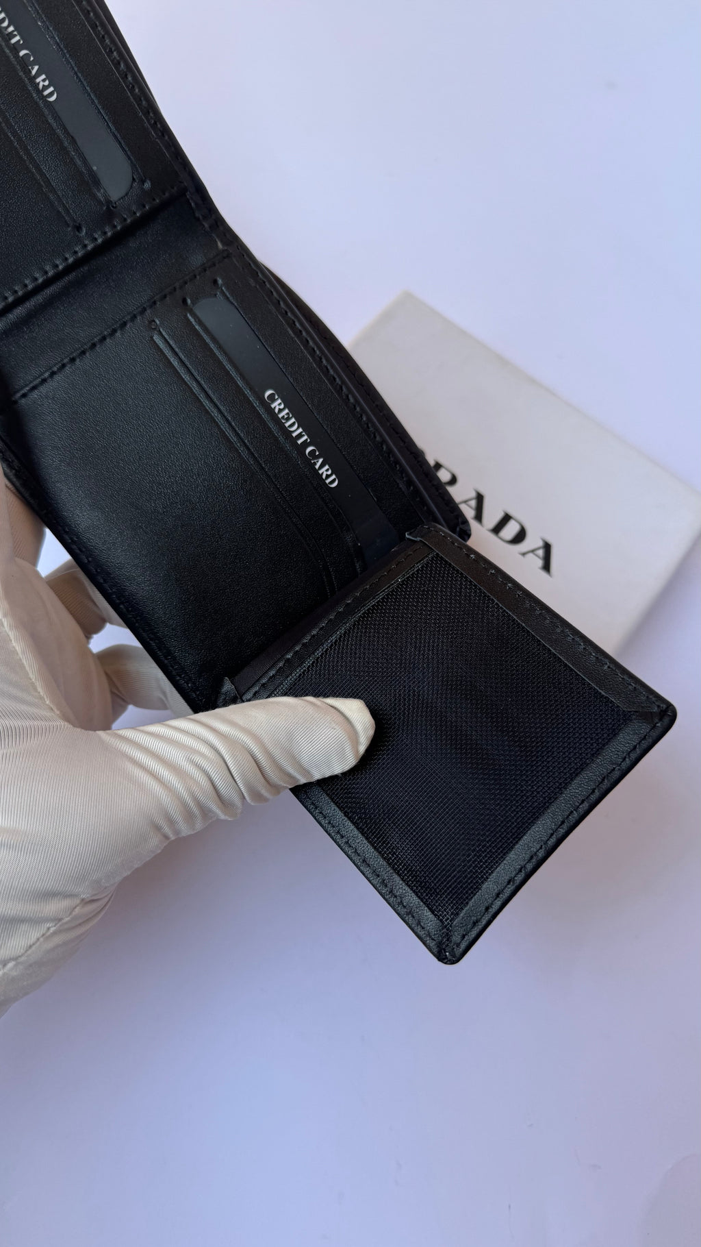 Prada Genuine Leather Wallet