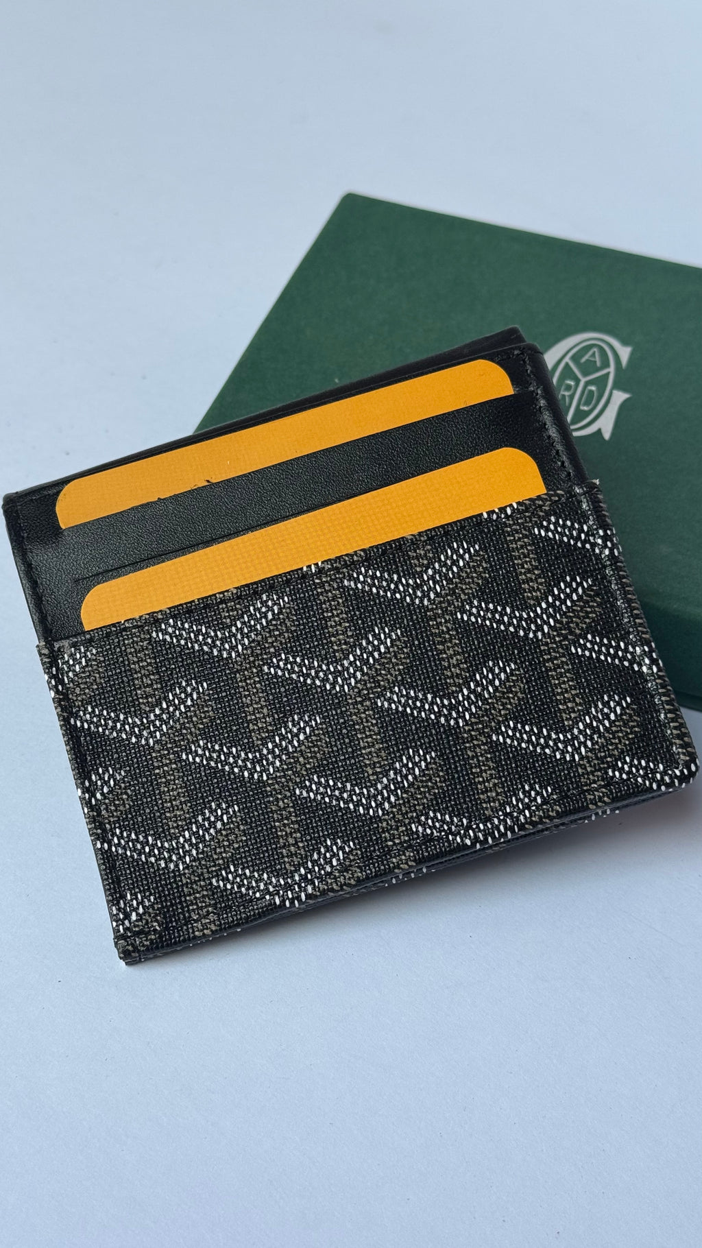 Goyard 2-in-1 Grained Leather Wallet