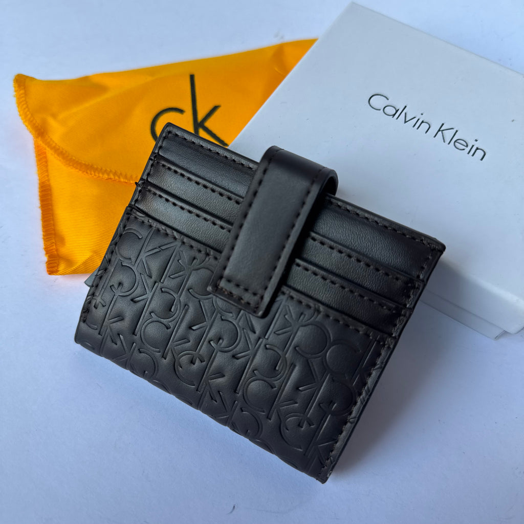 CalvinKlein Bifold Automatic Wallet - Coffee