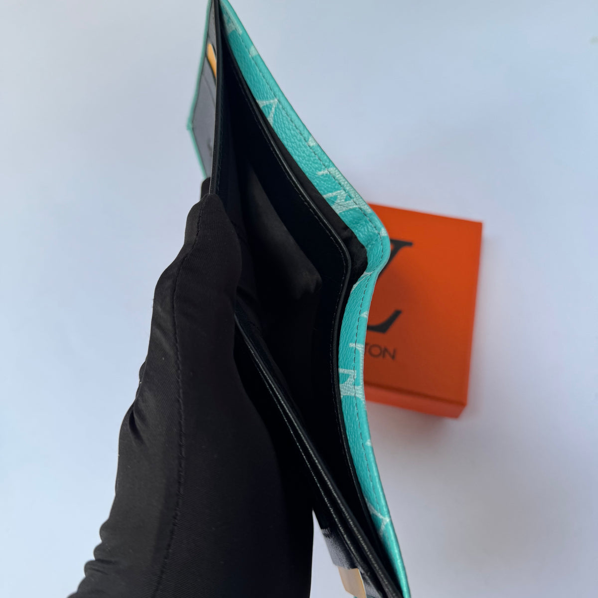 Louis Vuitton Turquoise Wallet