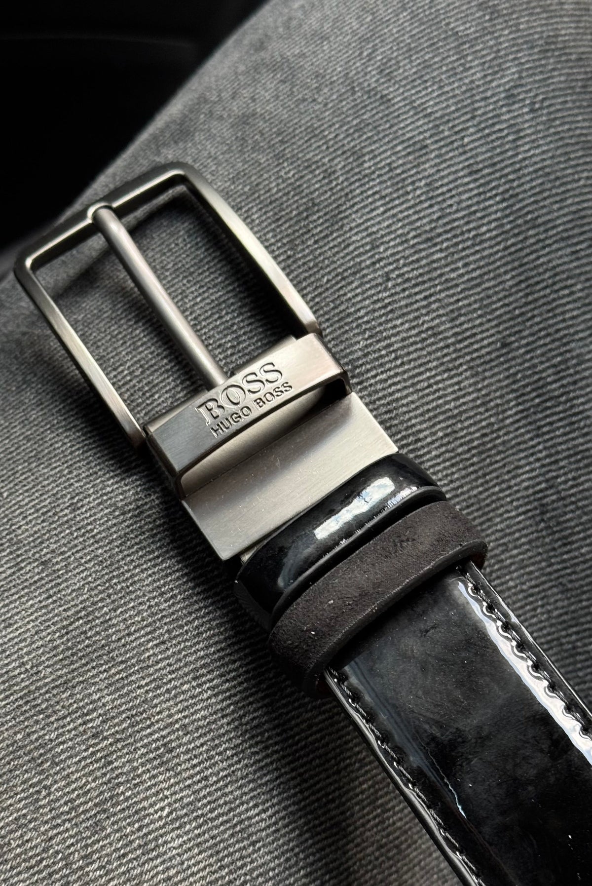 Hugo Boss Classic Verne Double Face Belt – 2 Materials