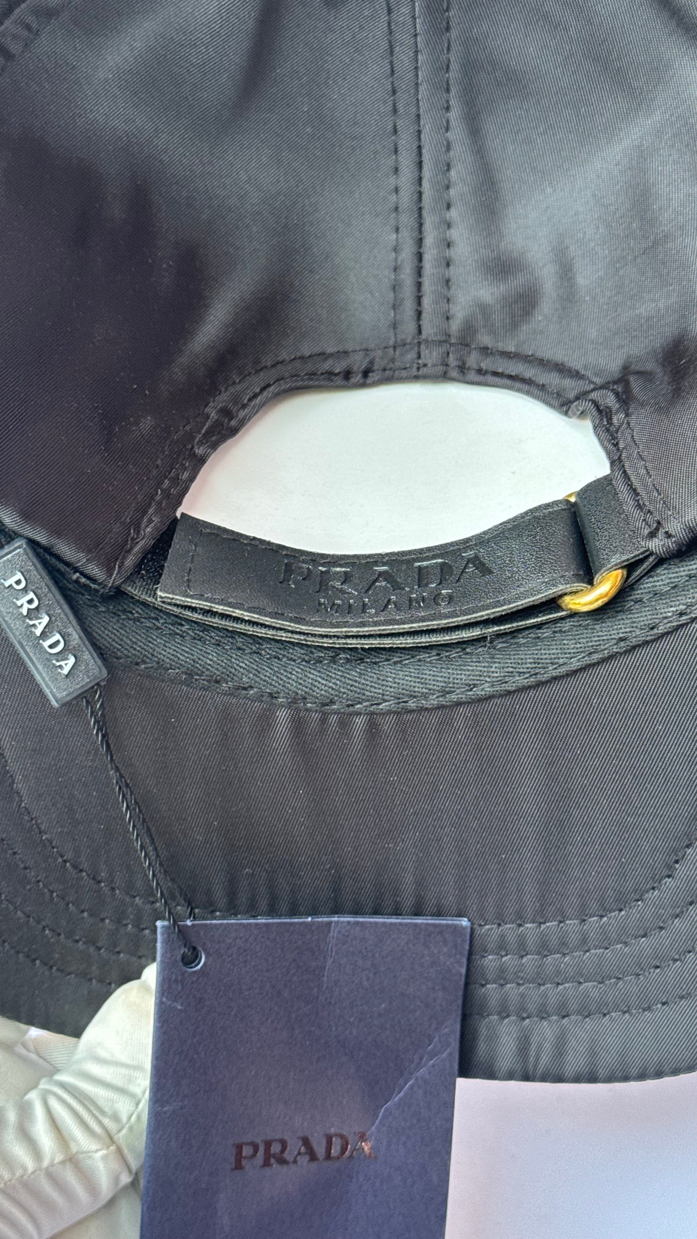 Prada Mirror Baseball Cap-1045