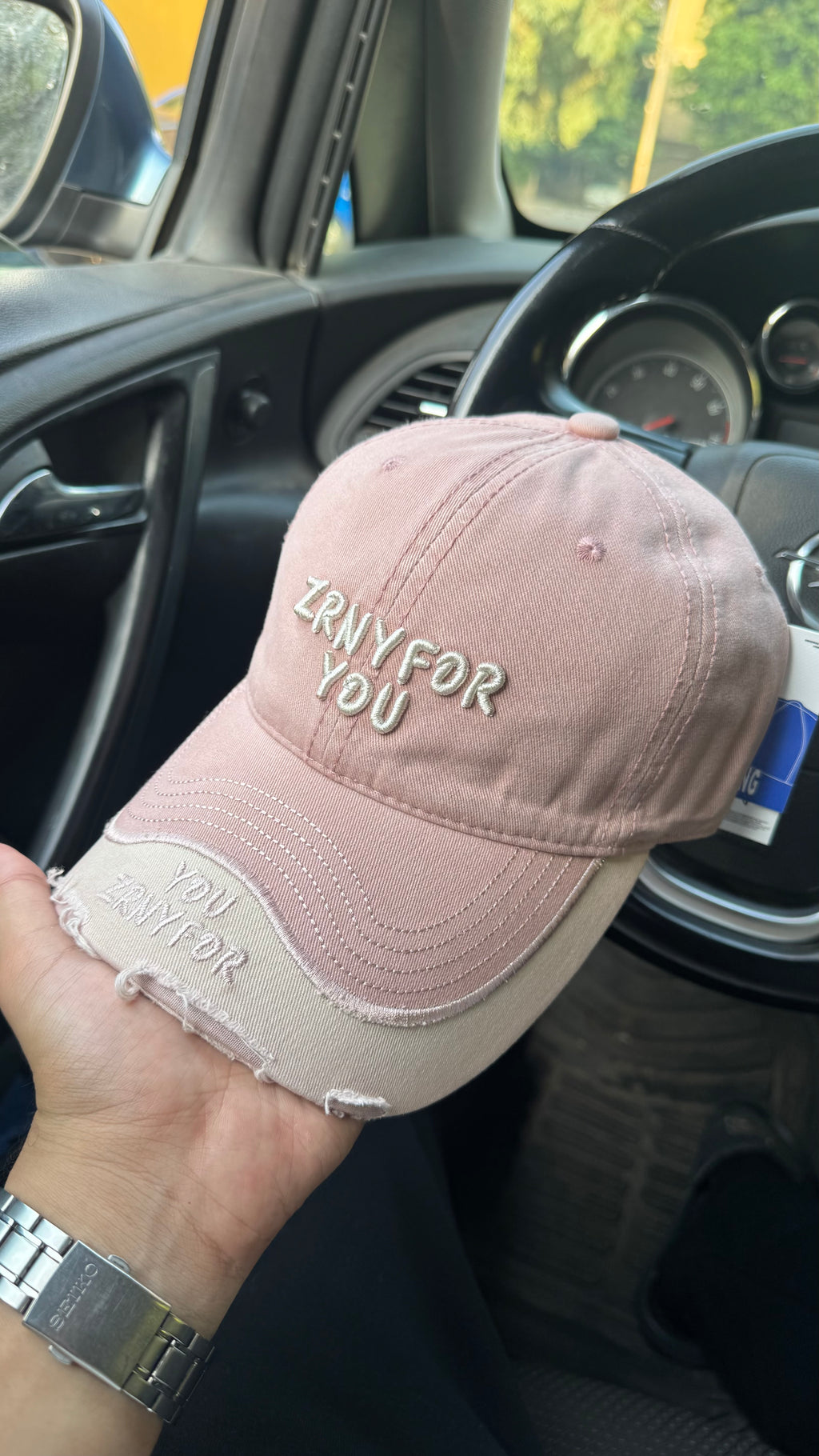 Pink Dad Cap -1084