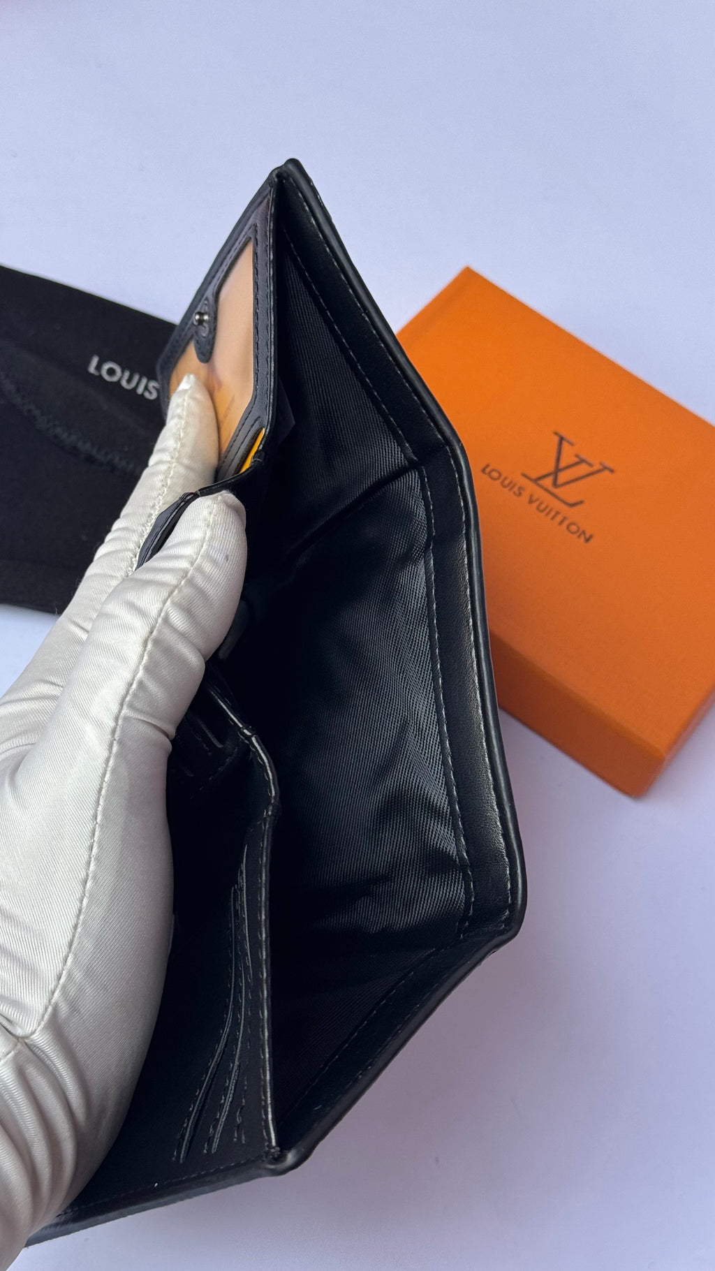 Louis Vuitton Trifold Leather Wallet