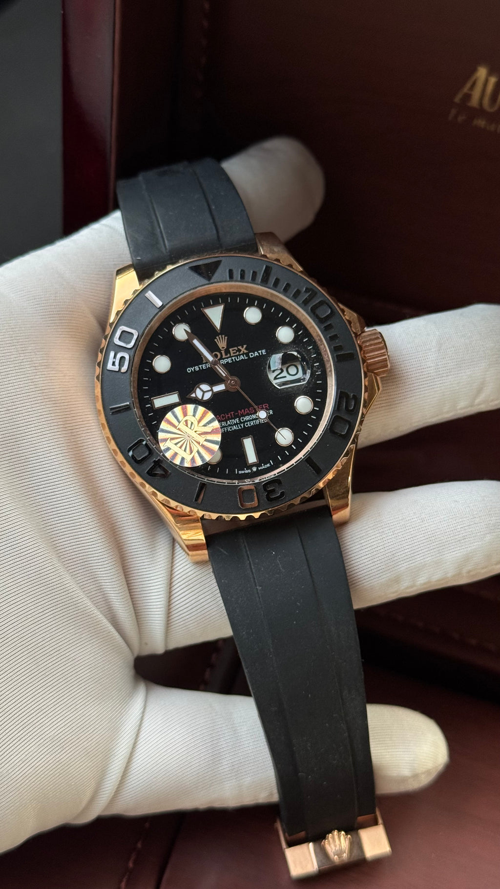 Rolex Yacht-Master Automatic RoseGold 126655- Master quality