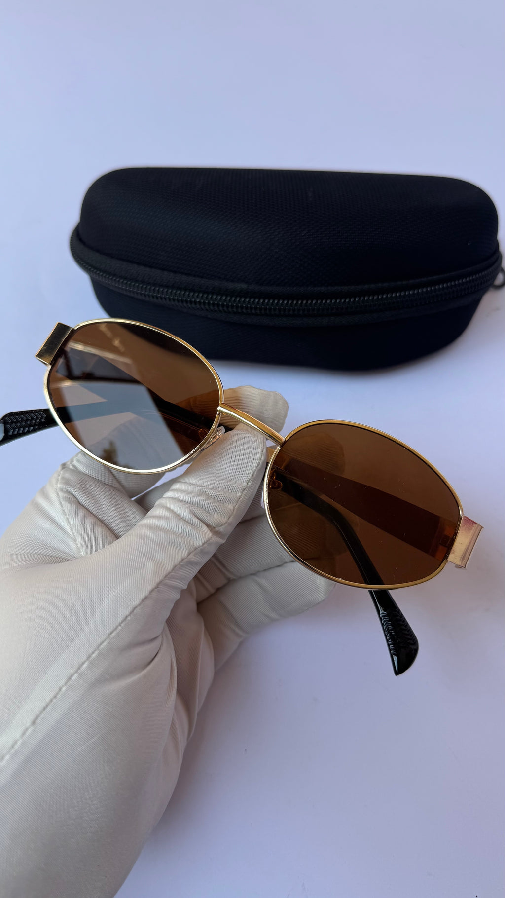 Vintage Oval Sunglasses