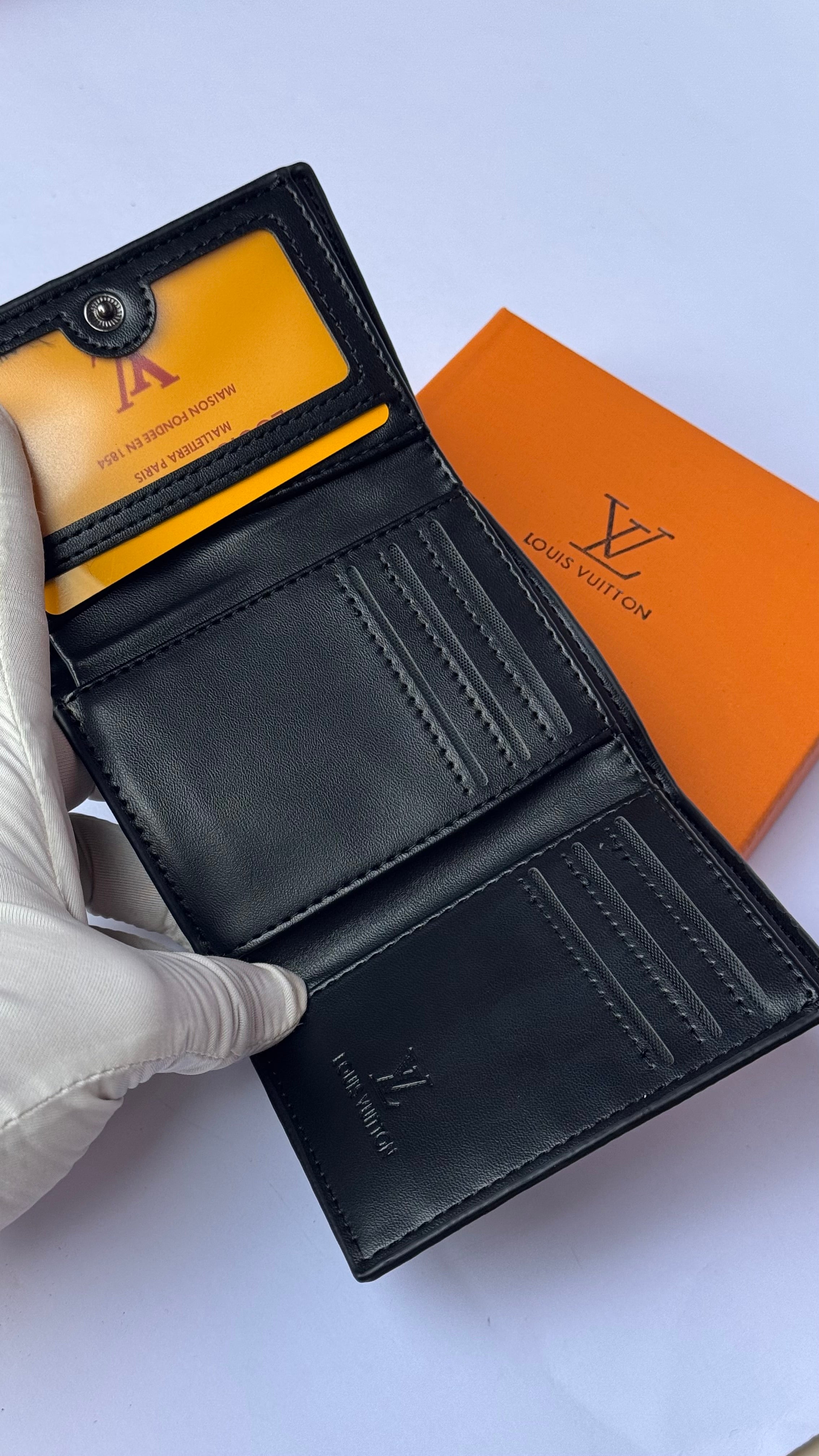 Louis Vuitton Trifold Leather Wallet