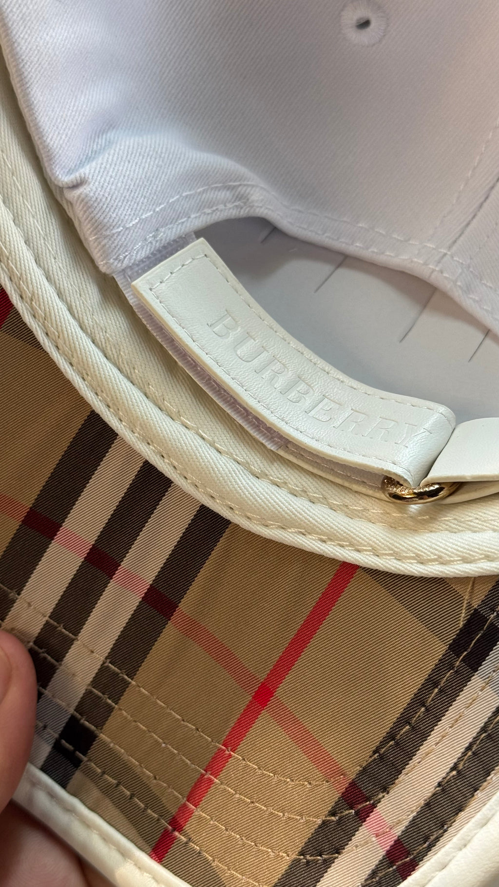 Burberry Mirror Baseball Cap -1059