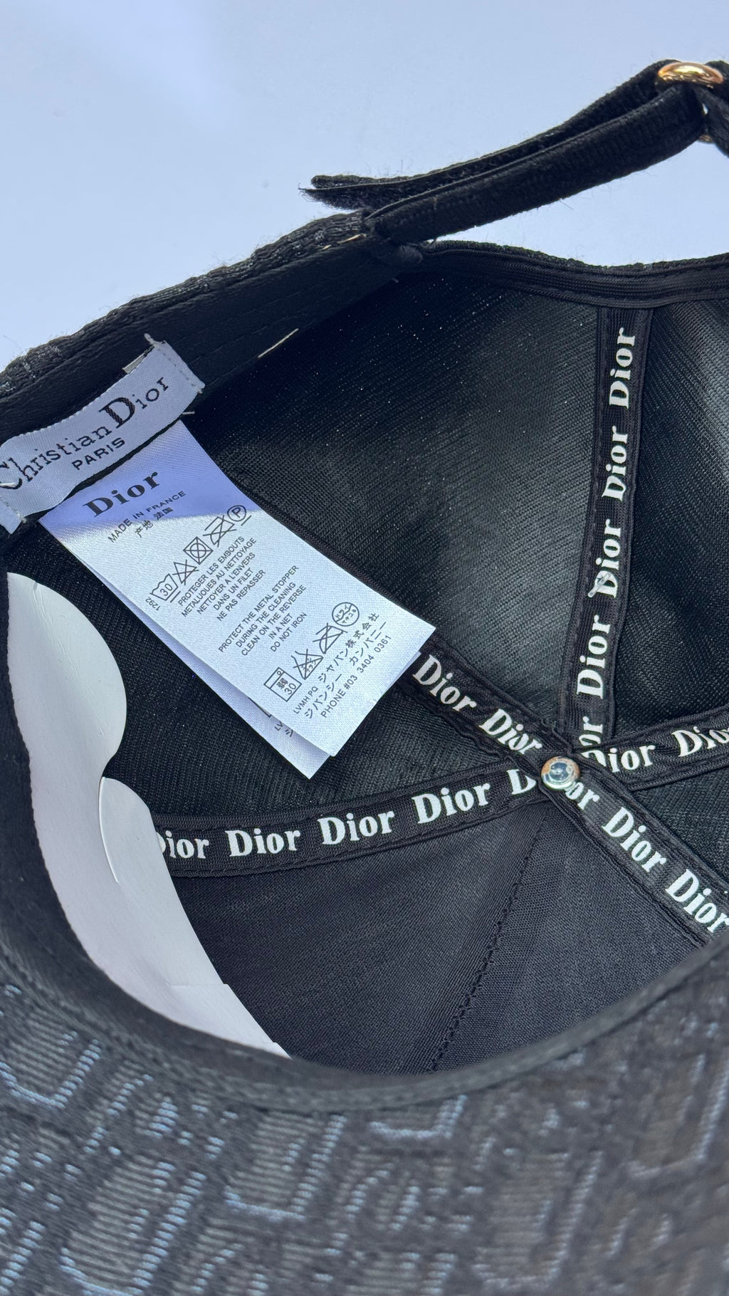 Dior Mirror Baseball Cap -1038