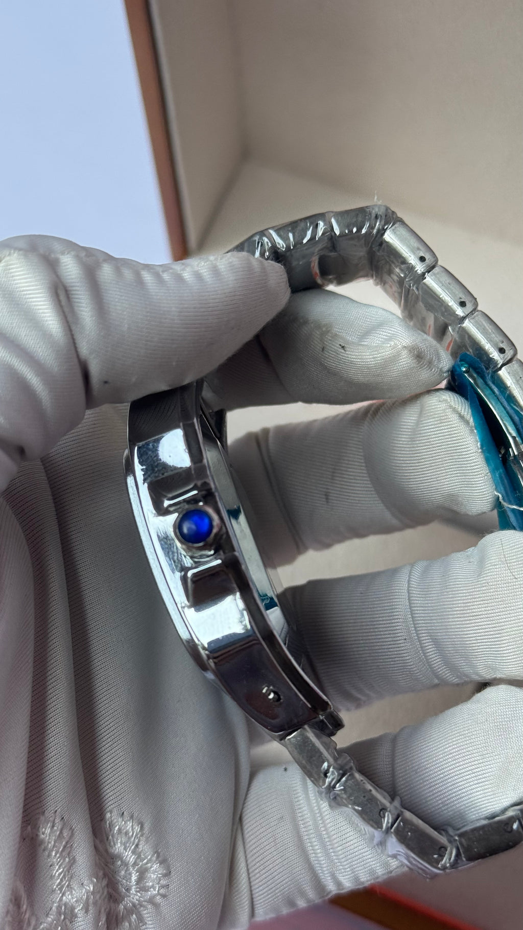 Cartier Santos Flat-Smooth Machine
