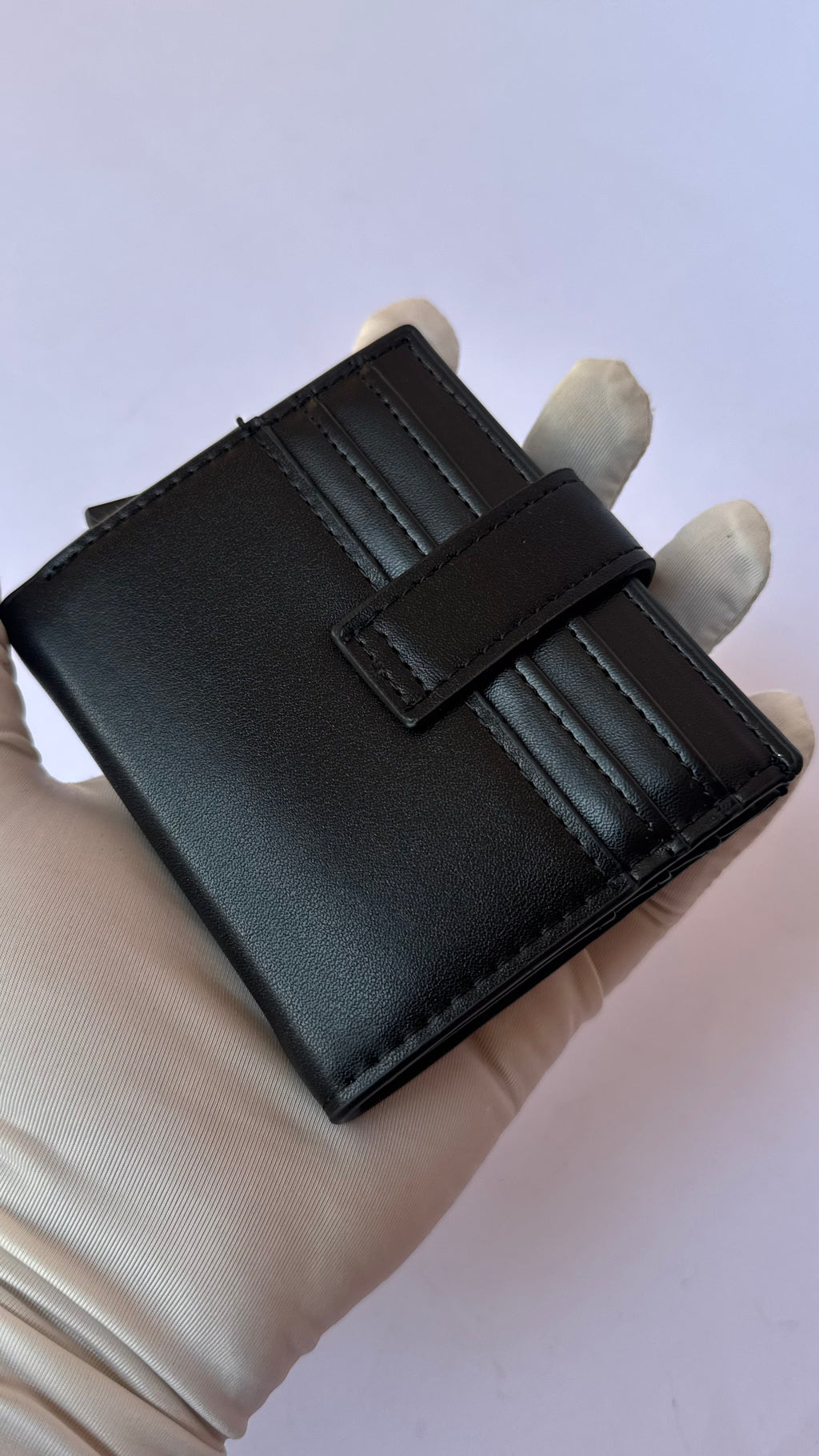 Off White Bifold Automatic Wallet
