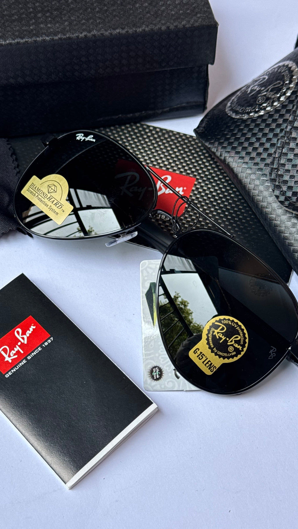 Ray-Ban FullBlack Aviator Sunglasses