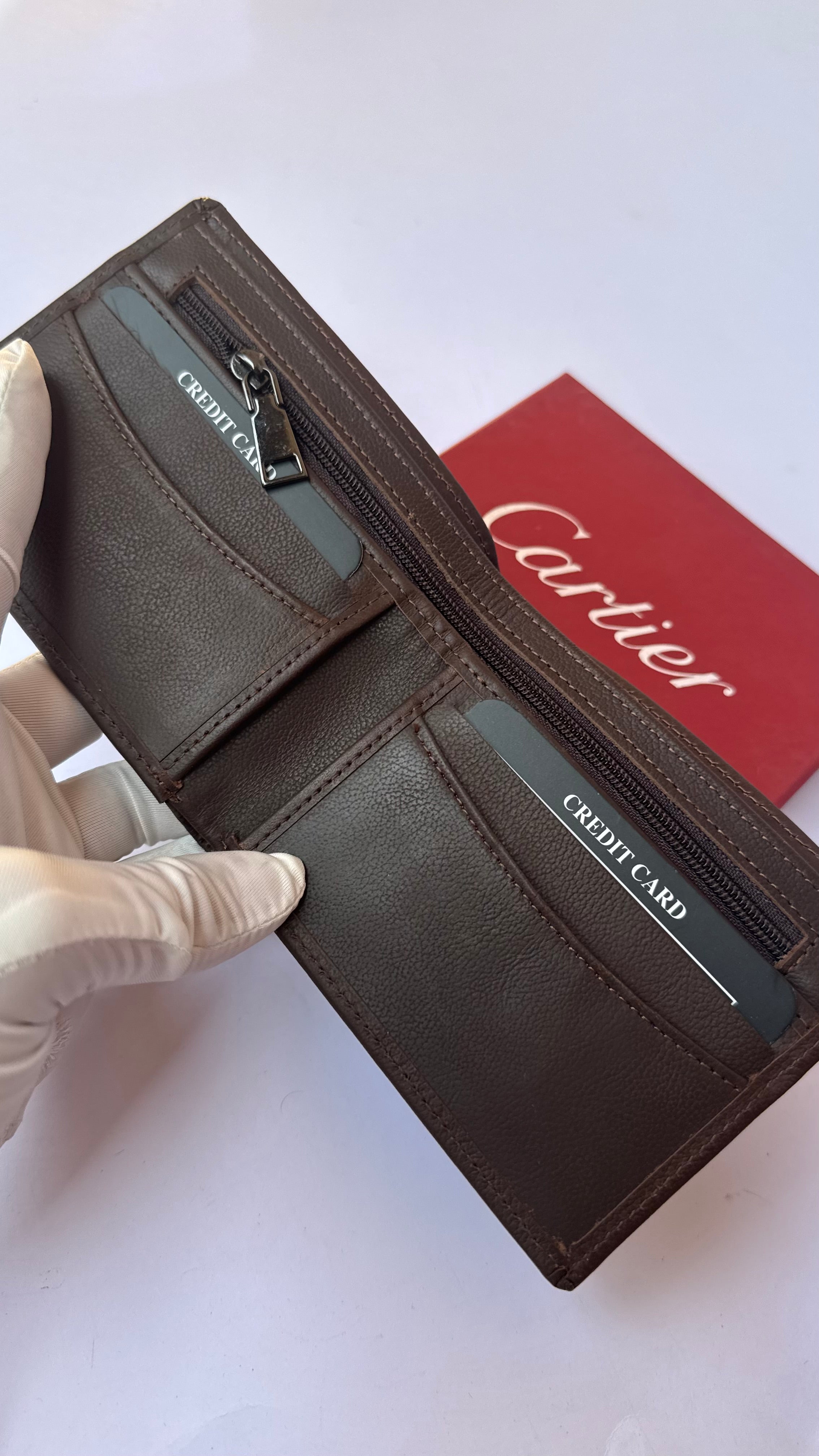 Cartier Zipper Wallet -123