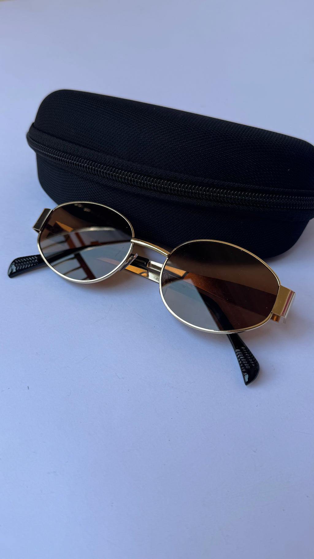 Vintage Oval Sunglasses