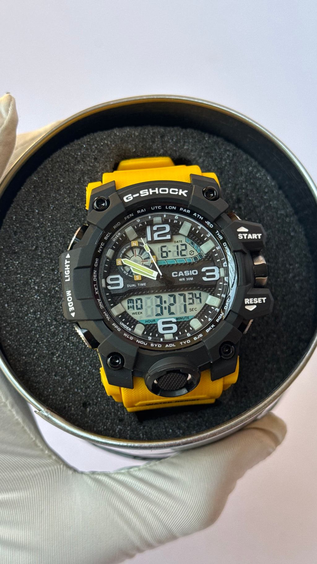 Casio G-Shock Yellow -Water Resistant