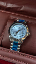 Rolex Day-Date Arabic Dial Watch – Tiffany Blue