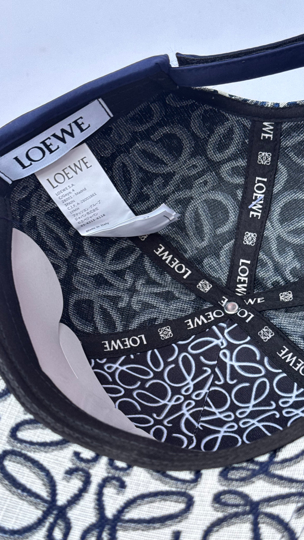 Loewe Mirror Baseball Cap -1085