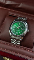 Rolex DateJust Green Dial