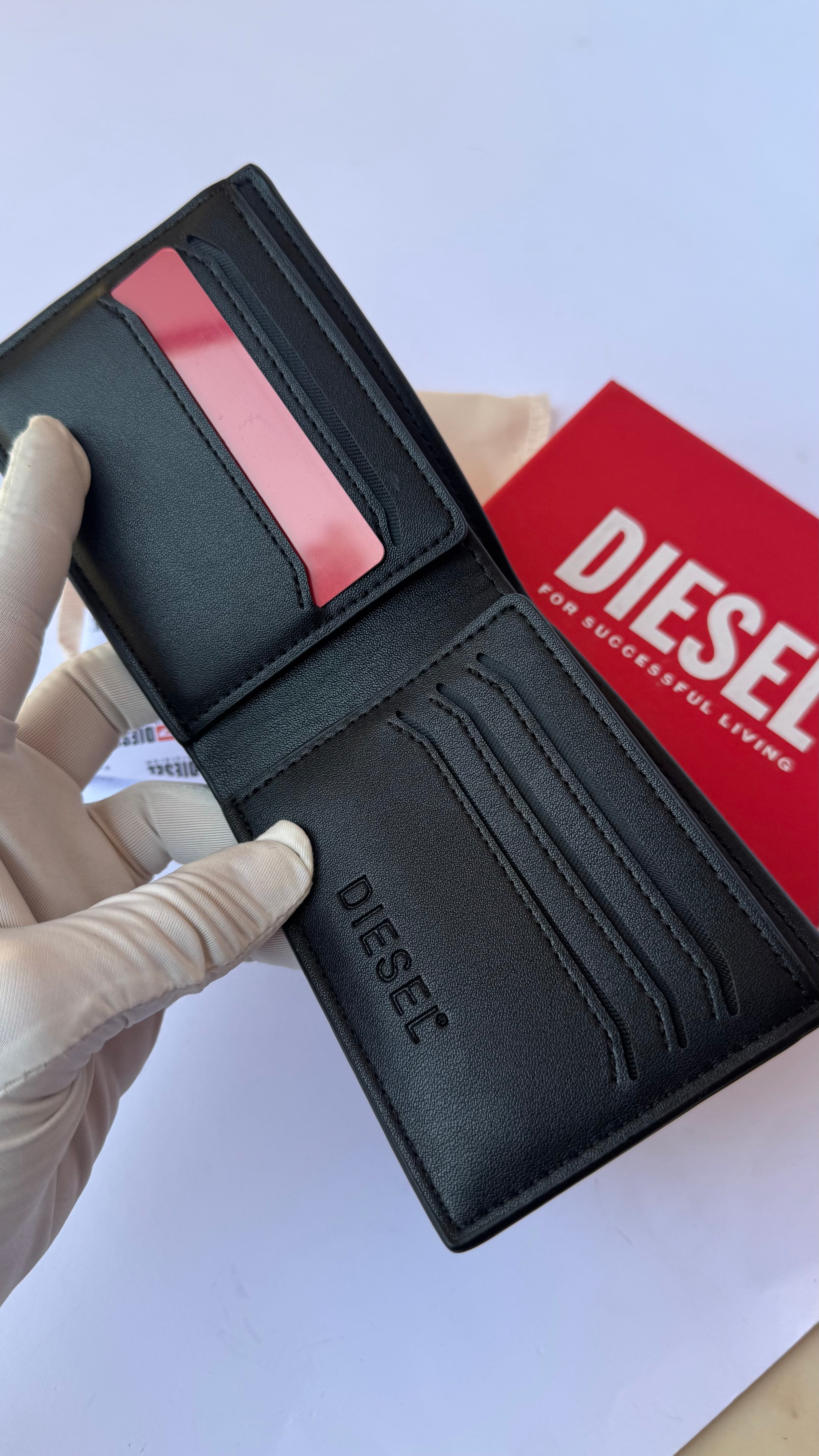 Diesel Black Wallet -130