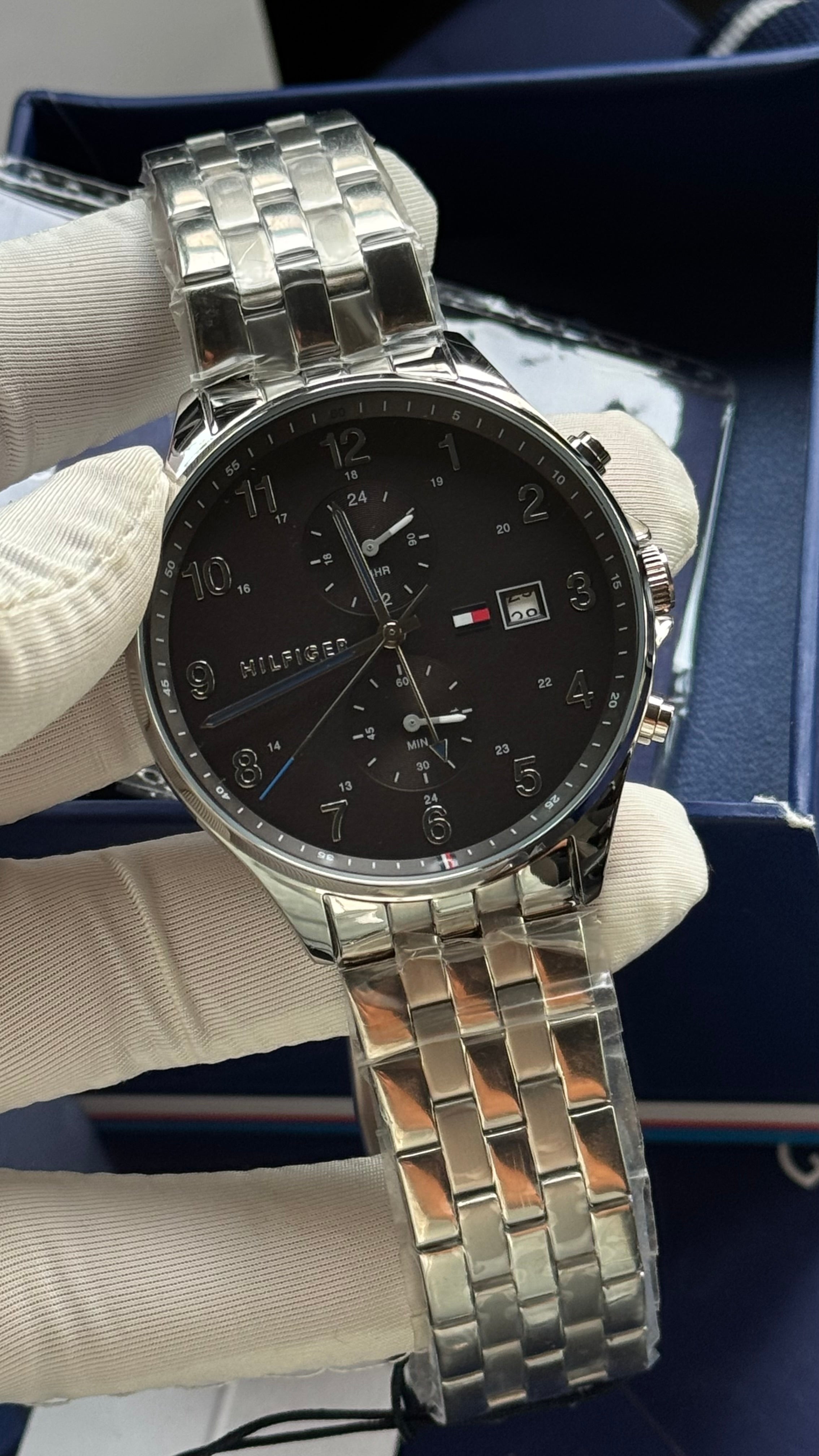 Tommy Hilfiger 1791707 Grey dial original Men’s Watch