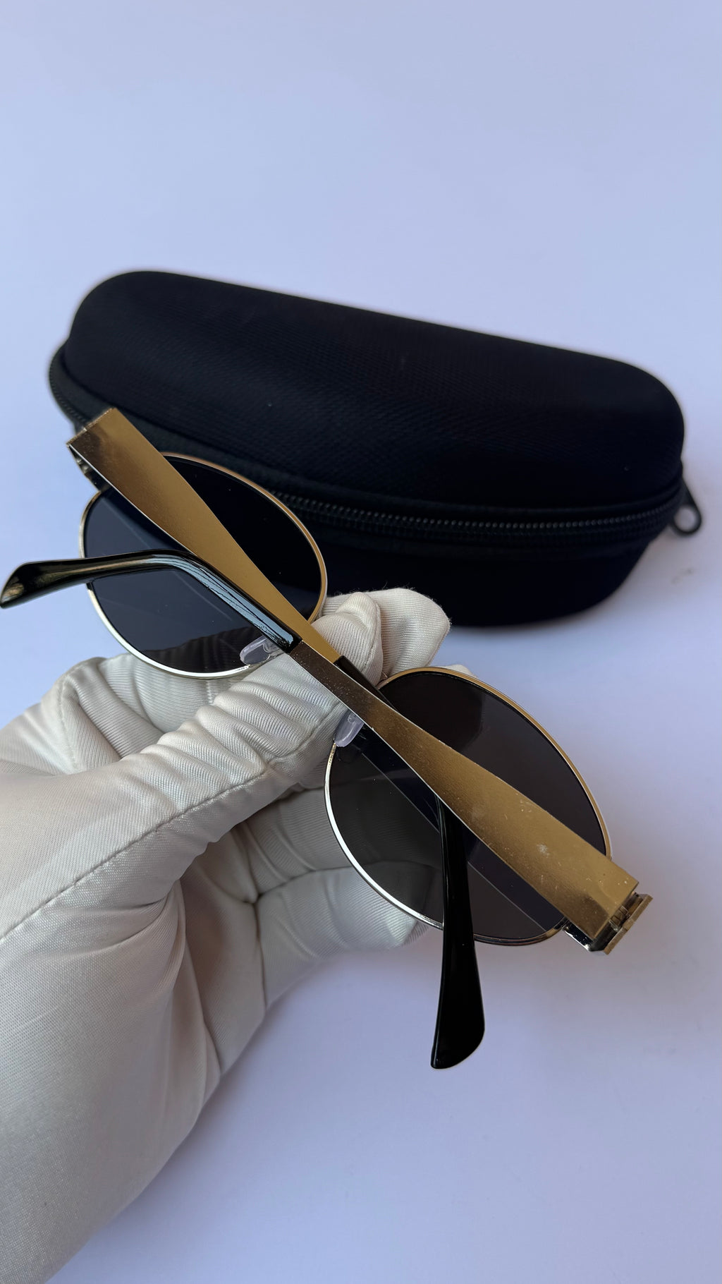 Vintage Oval Sunglasses