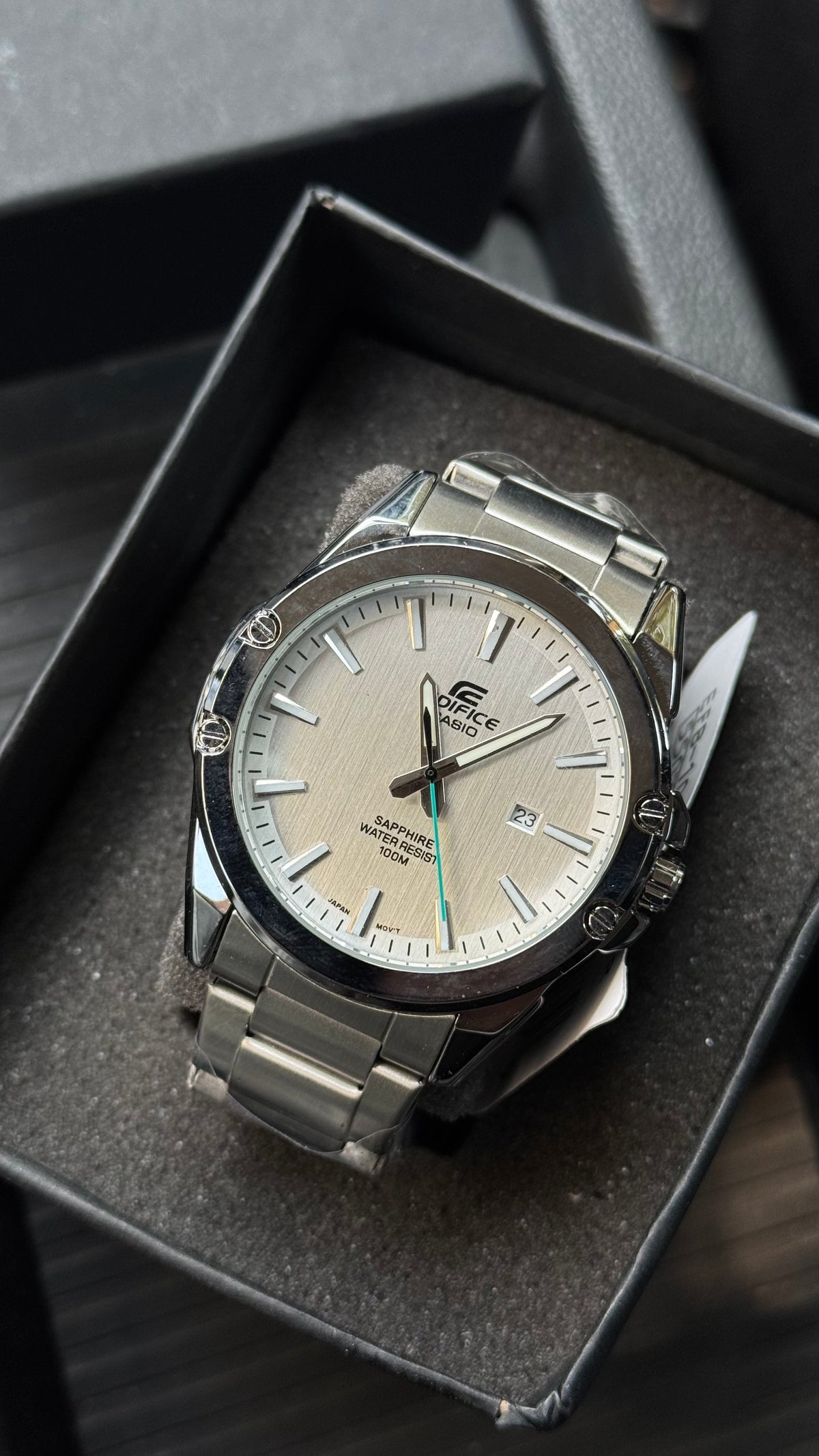 Casio Edifice Sapphire Round