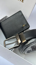 Lacoste Wallet & Belt Gift Set