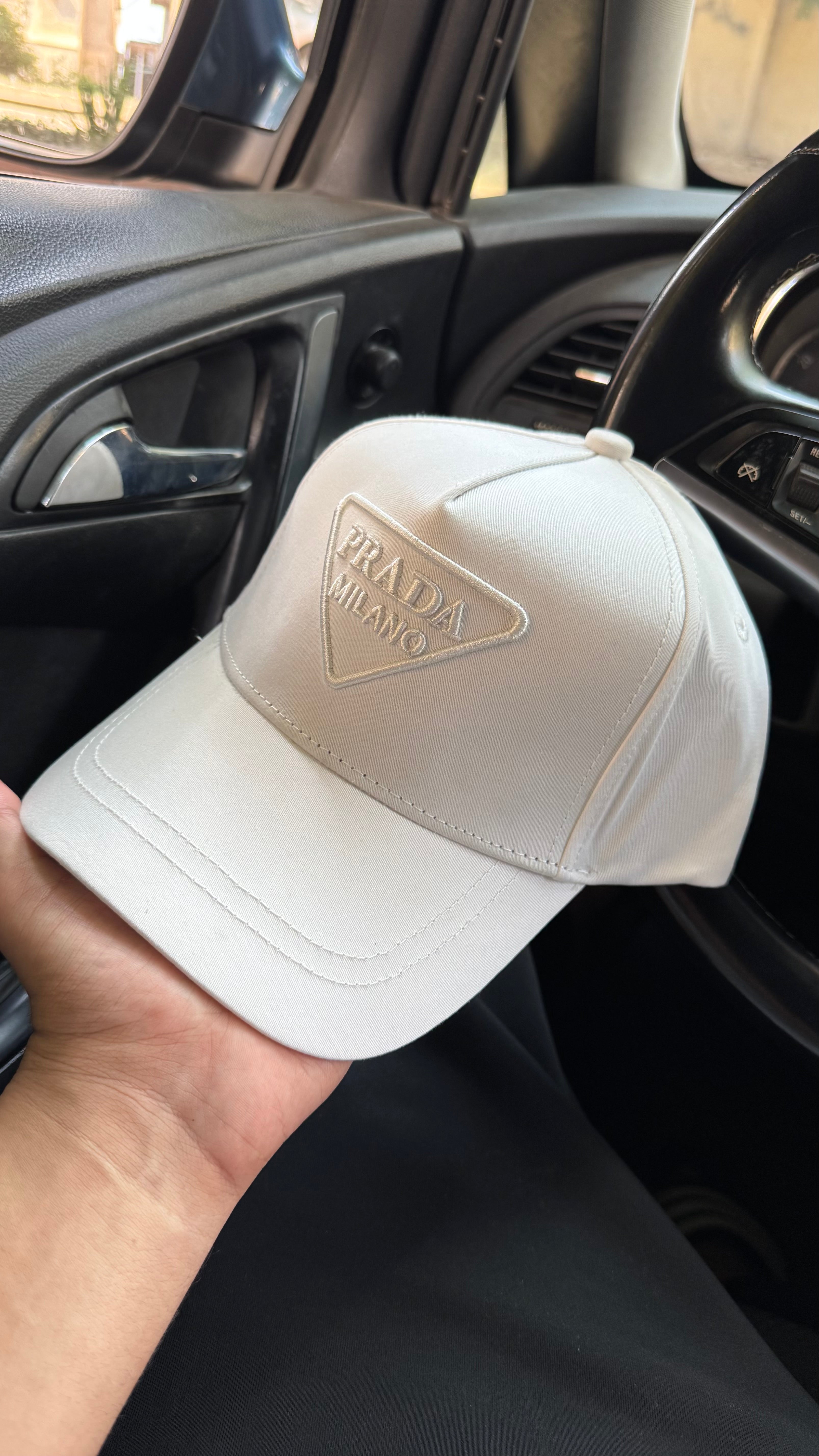 Prada Mirror Baseball Cap -1060