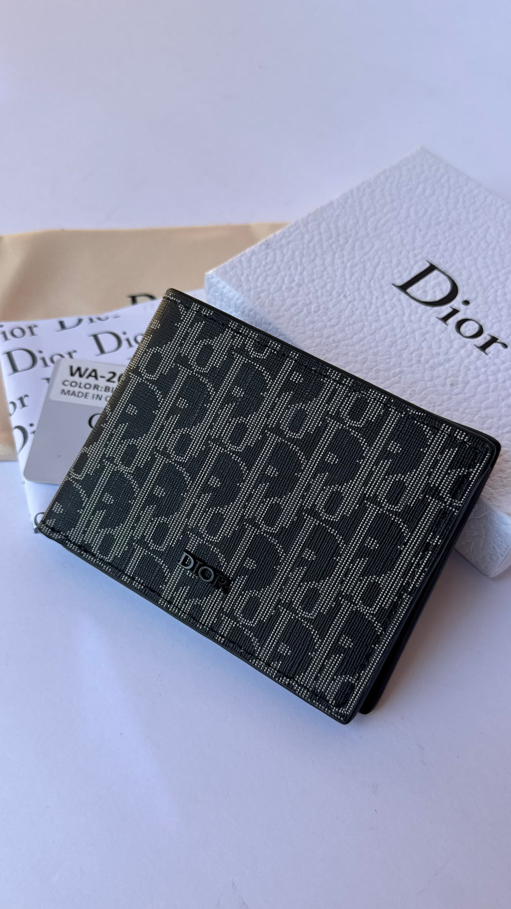 Christian Dior two shape Wallet