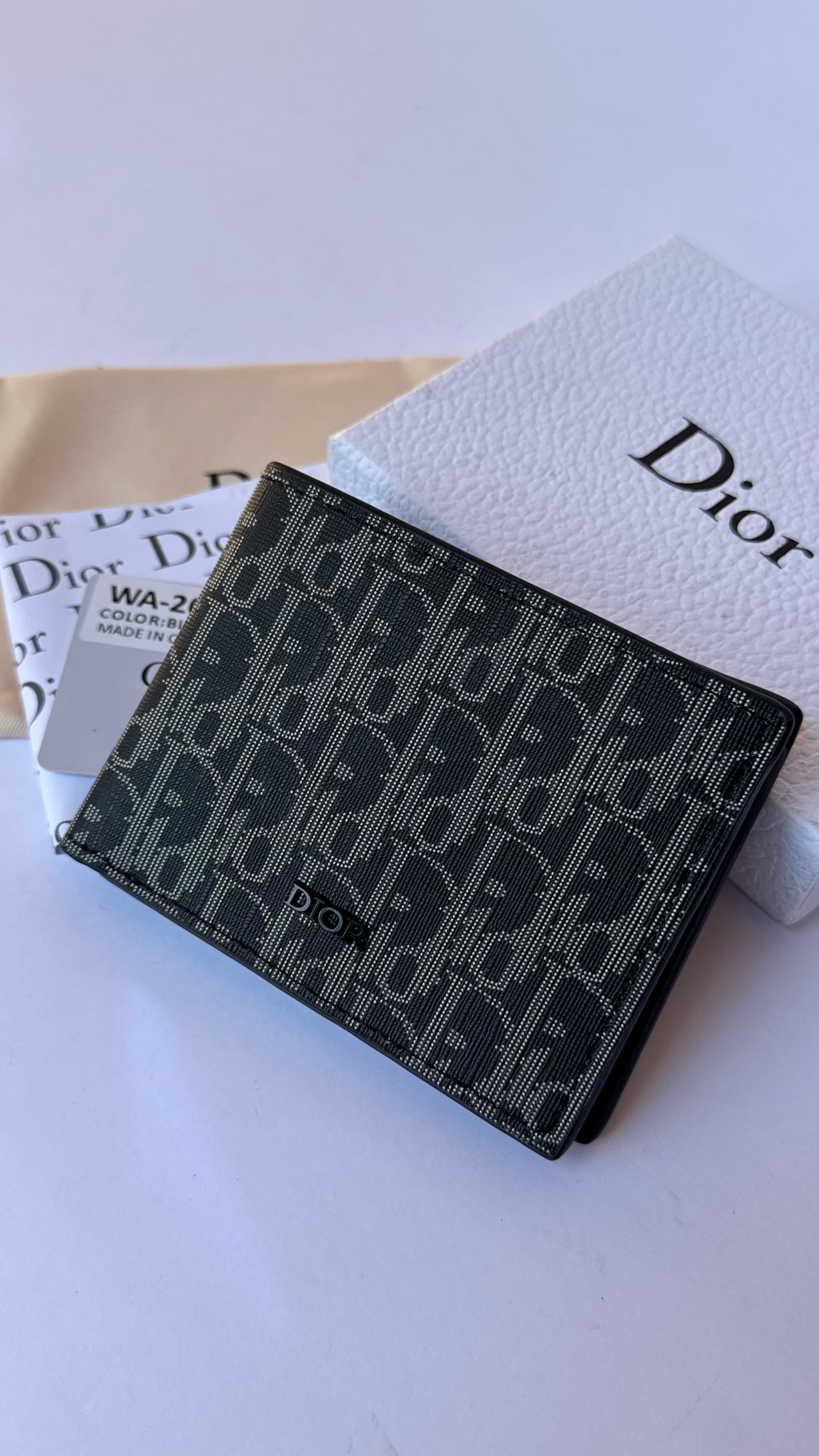 Christian Dior two shape Wallet