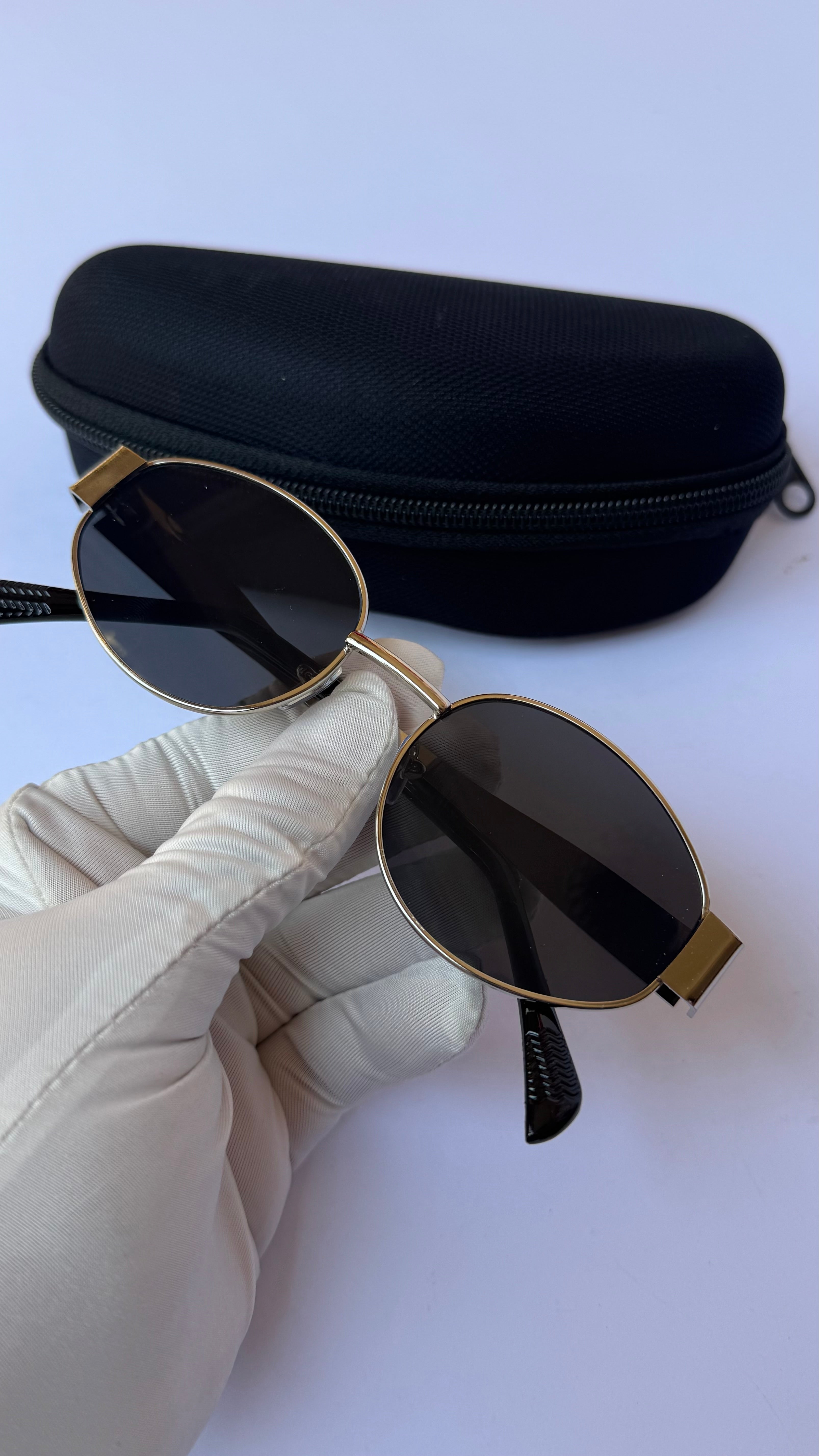 Vintage Oval Sunglasses