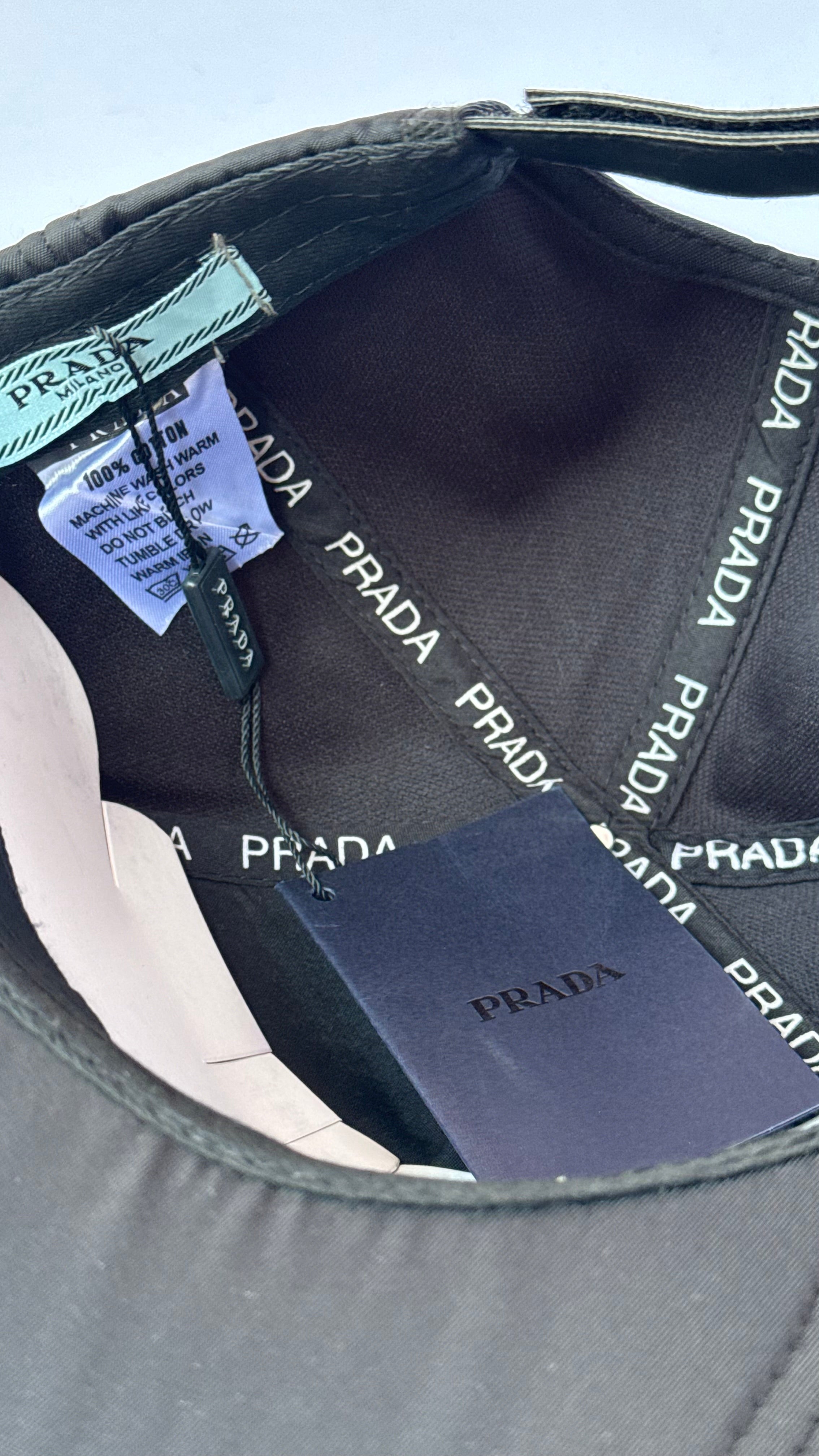 Prada Mirror Baseball Cap -1079