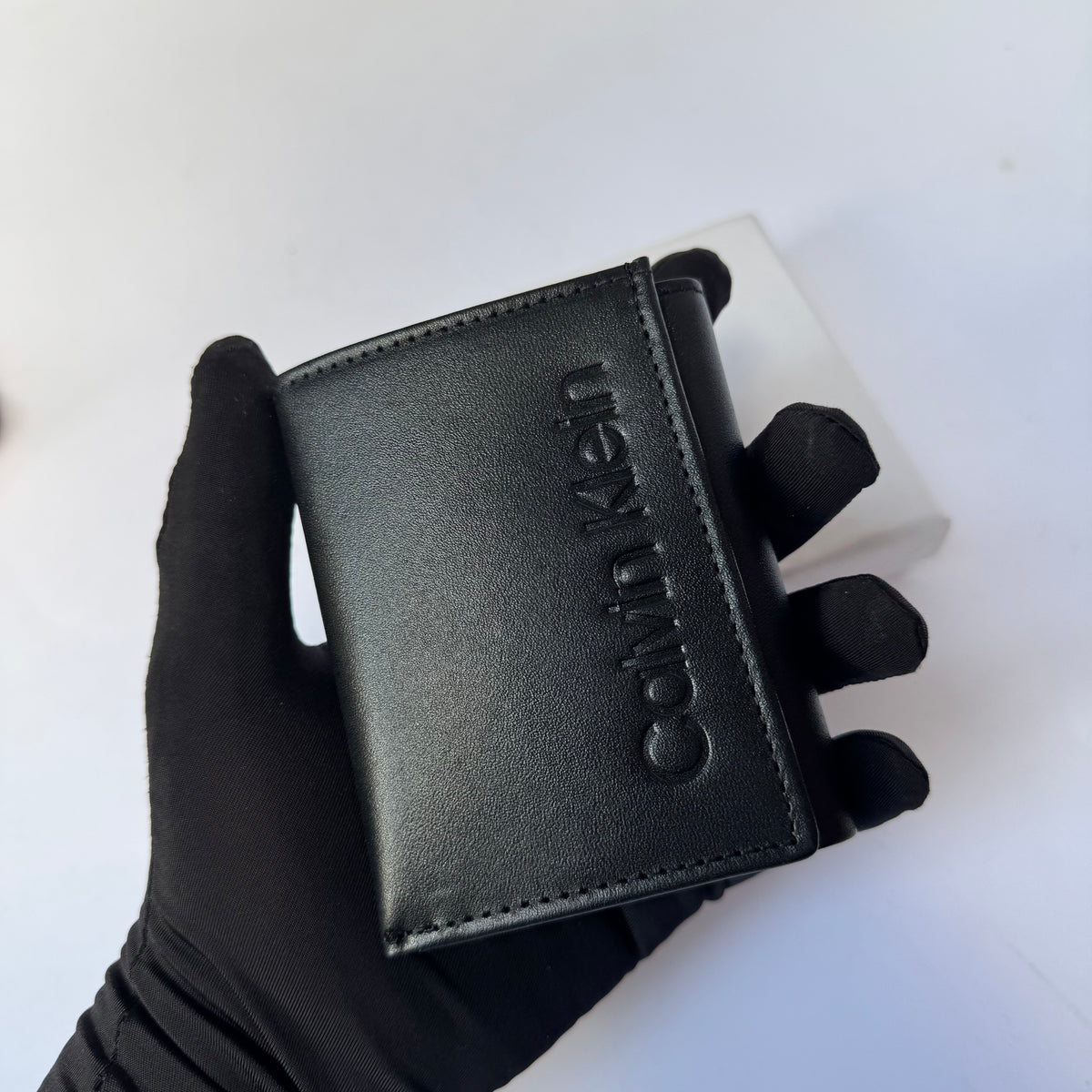 Calvin Klein Trifold Wallet-Genuine leather