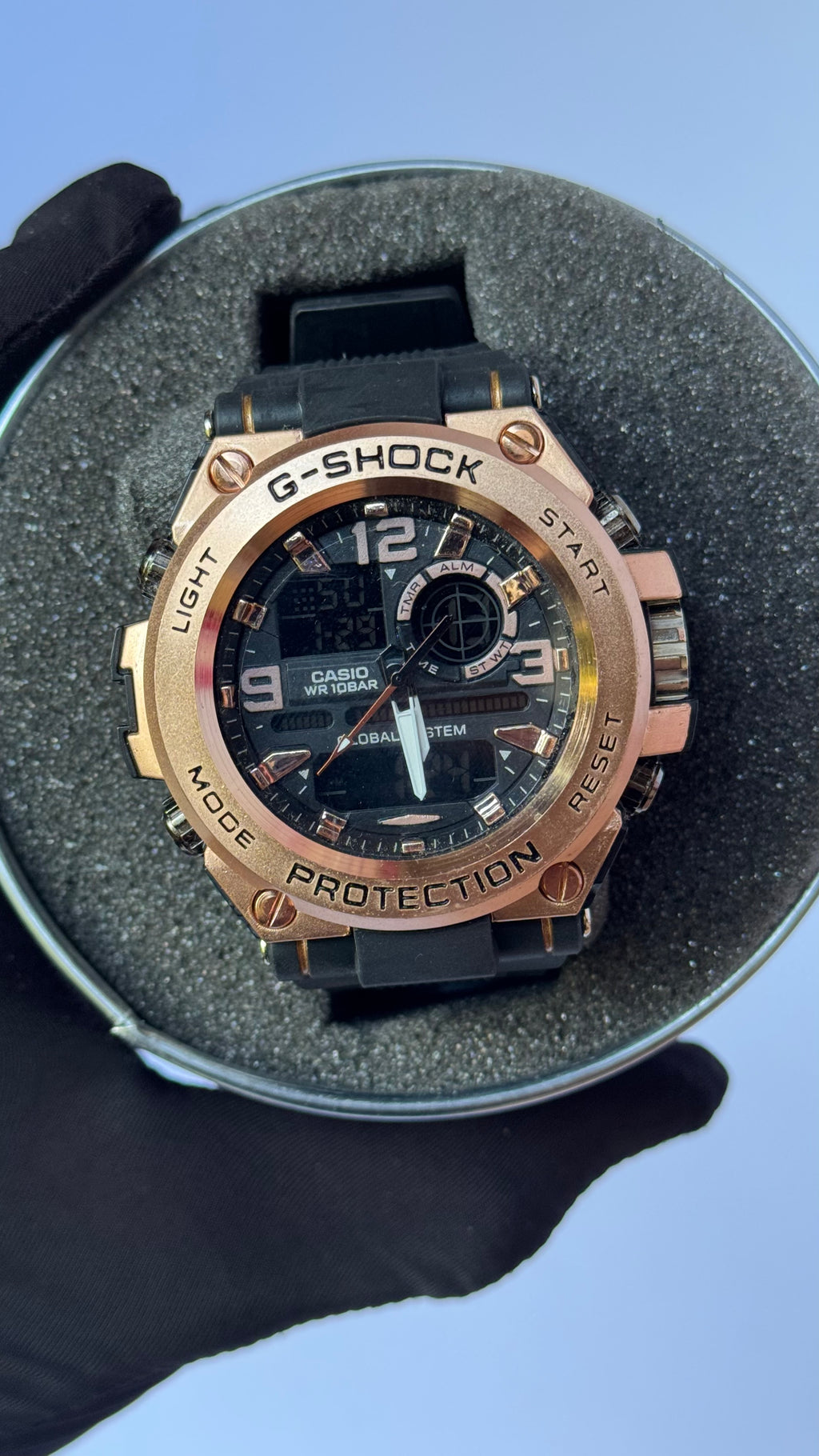 Casio G-Shock RoseGold Case Watch- Water Resistant