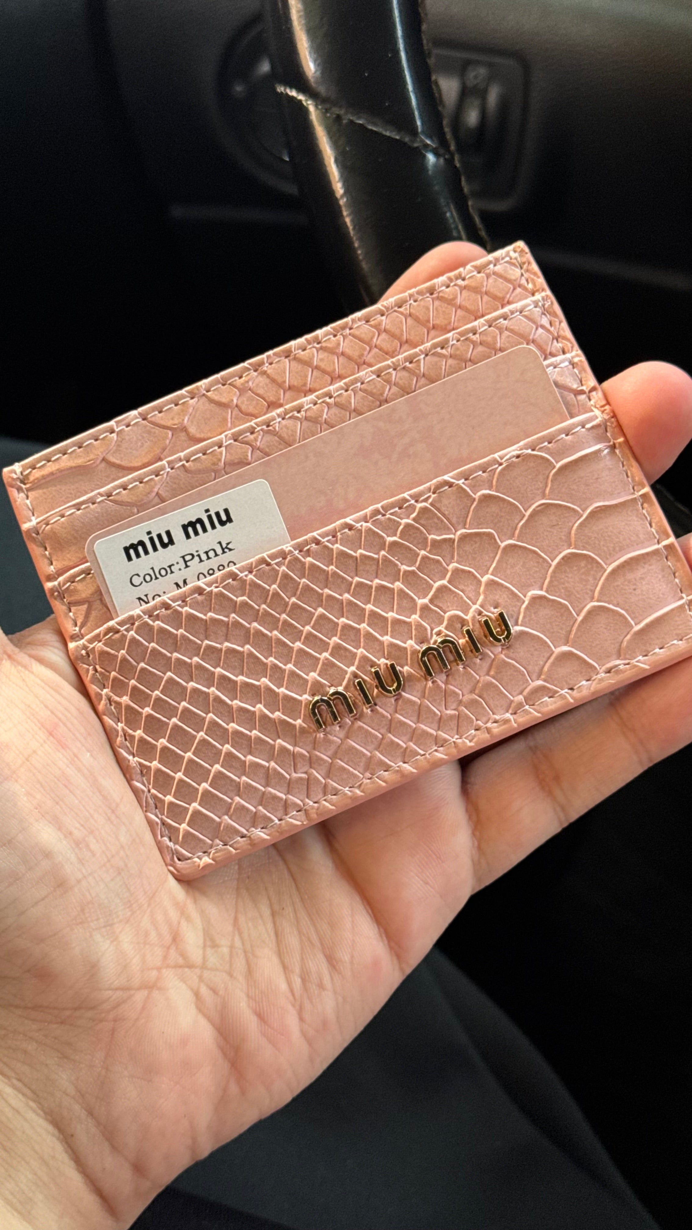 MiuMiu Card Holder-131