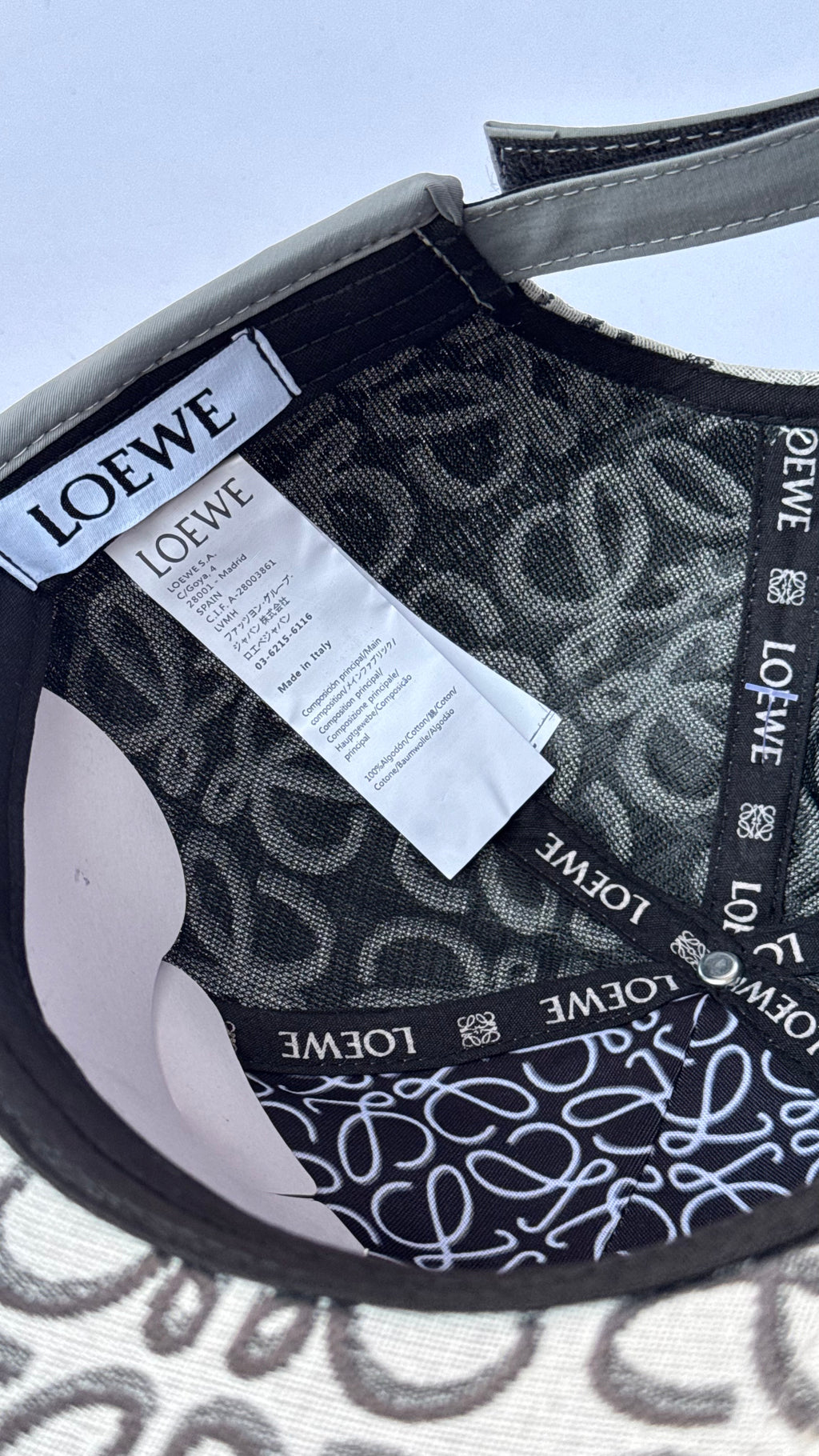 Loewe Mirror Baseball Cap-1047