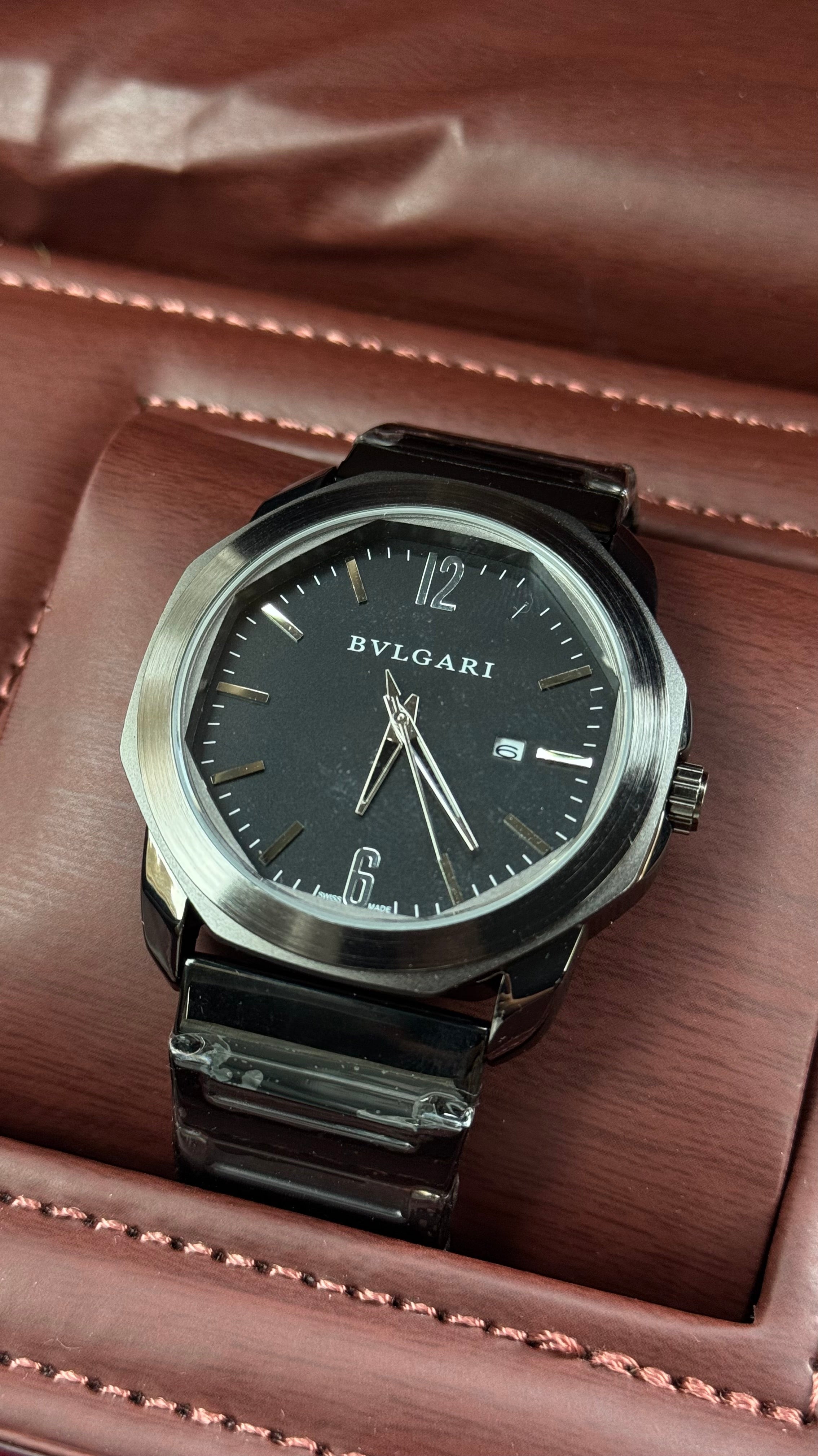 Bvlgari Semi-Automatic Luxury Watch – 4 Colors